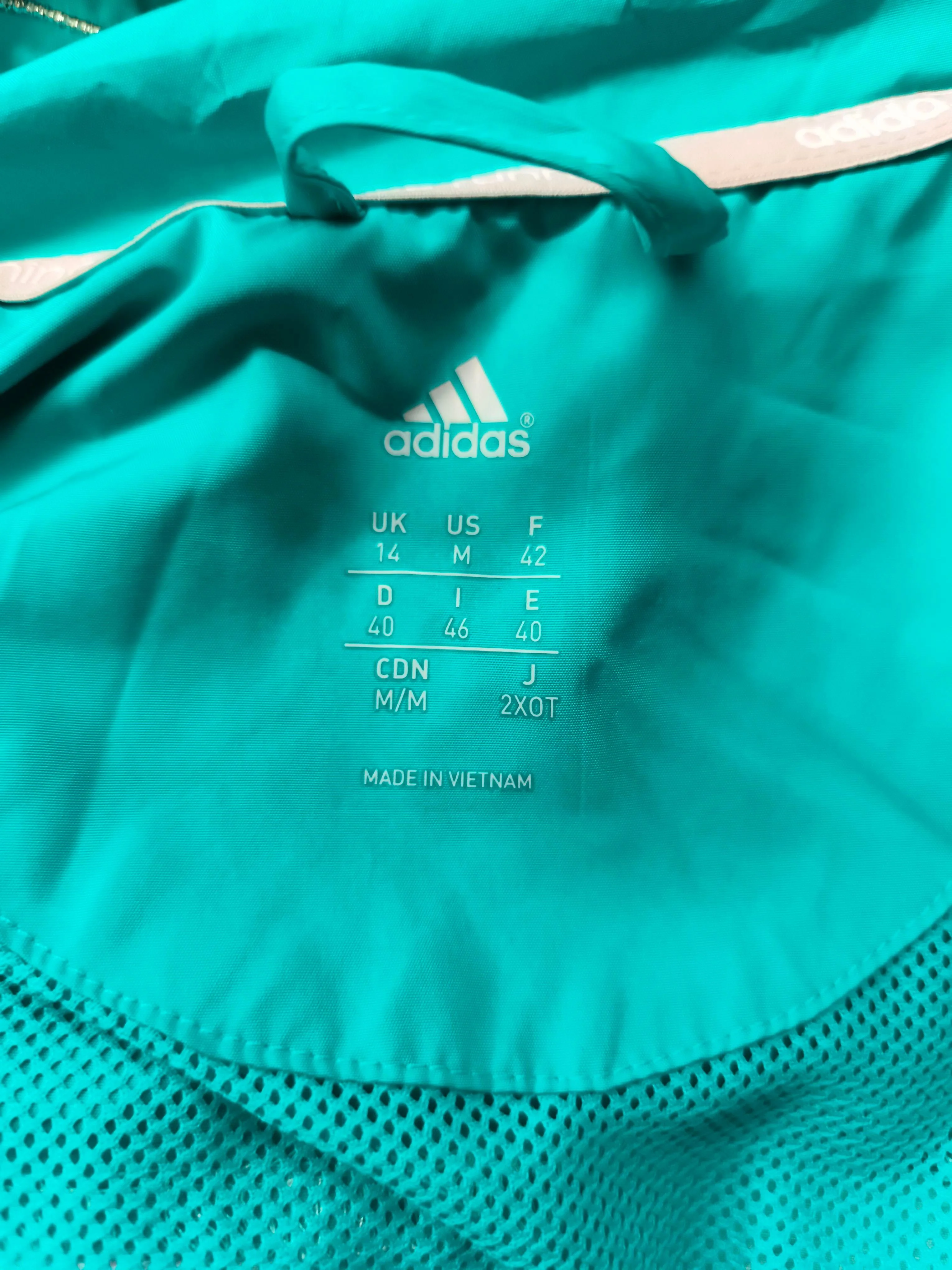 Adidas Windbreaker jacket blue - Image 6