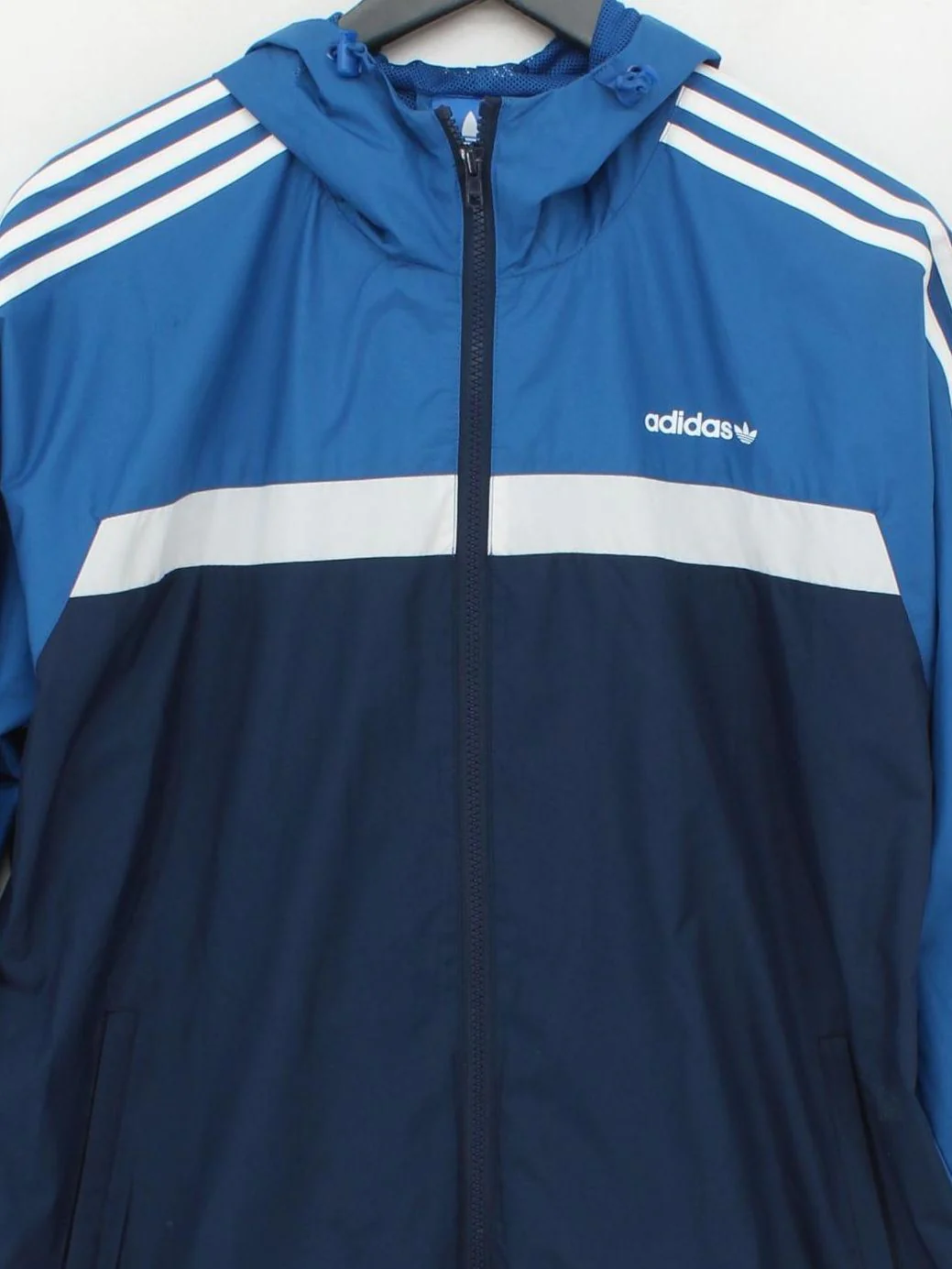 Adidas Windbreaker jacket blue - Image 3