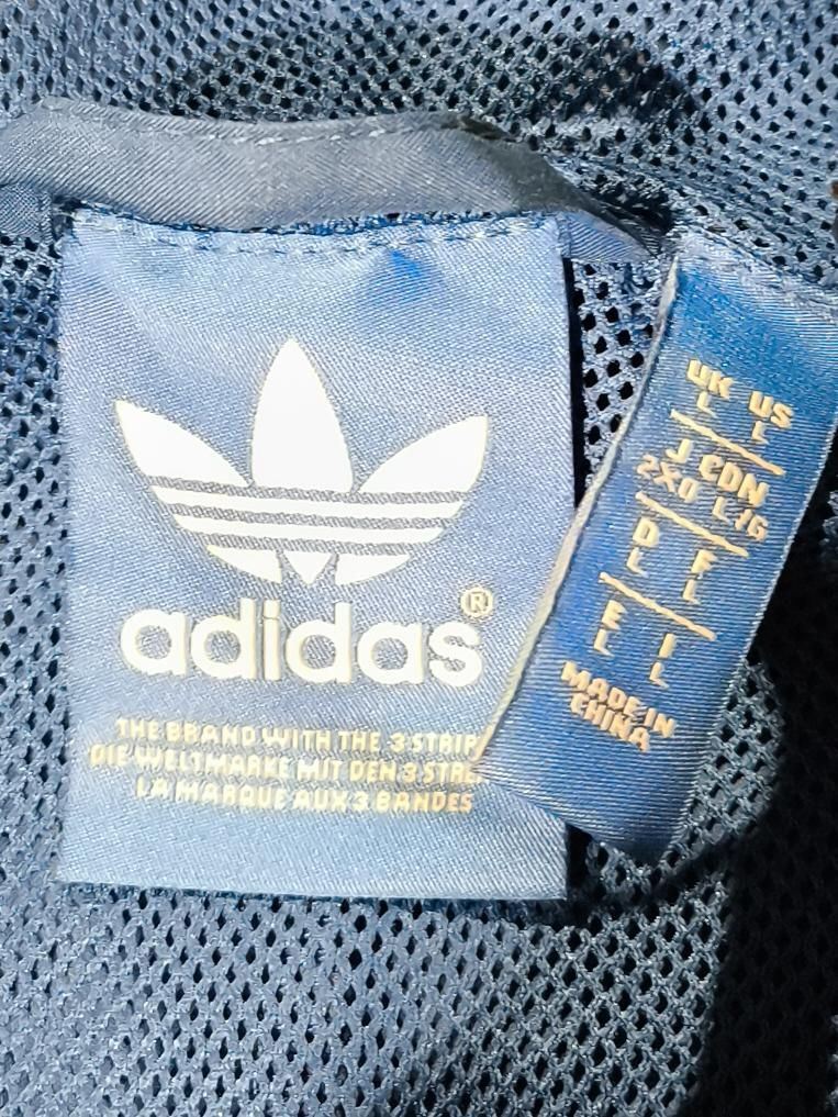 Adidas Windbreaker jacket blue - Image 6