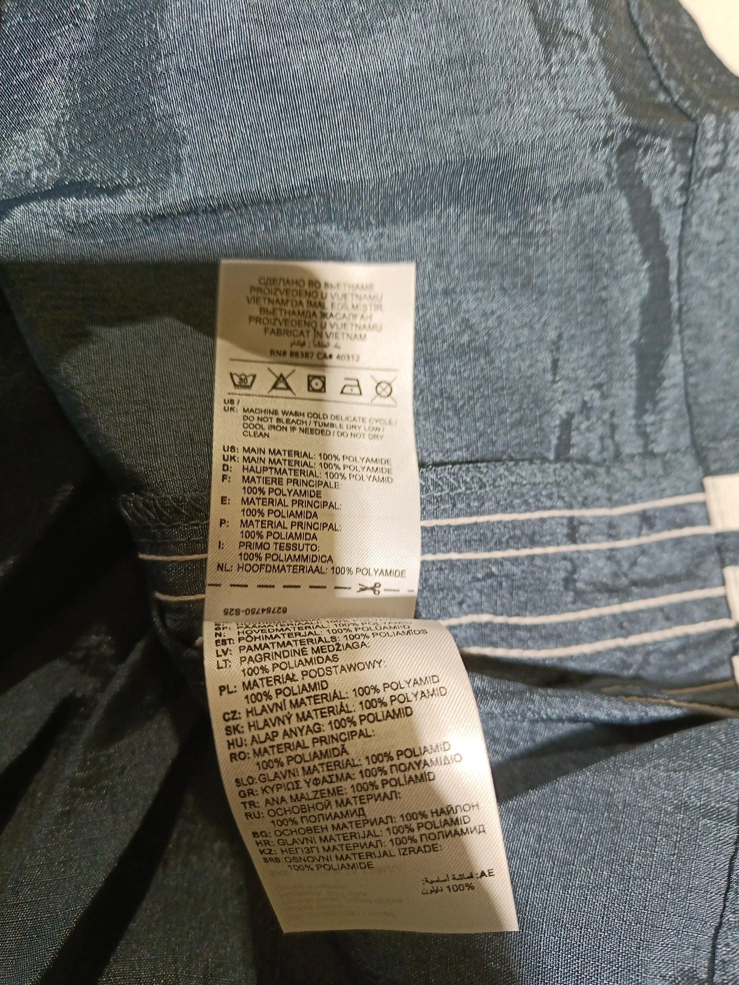 Adidas Windbreaker jacket blue - Image 7