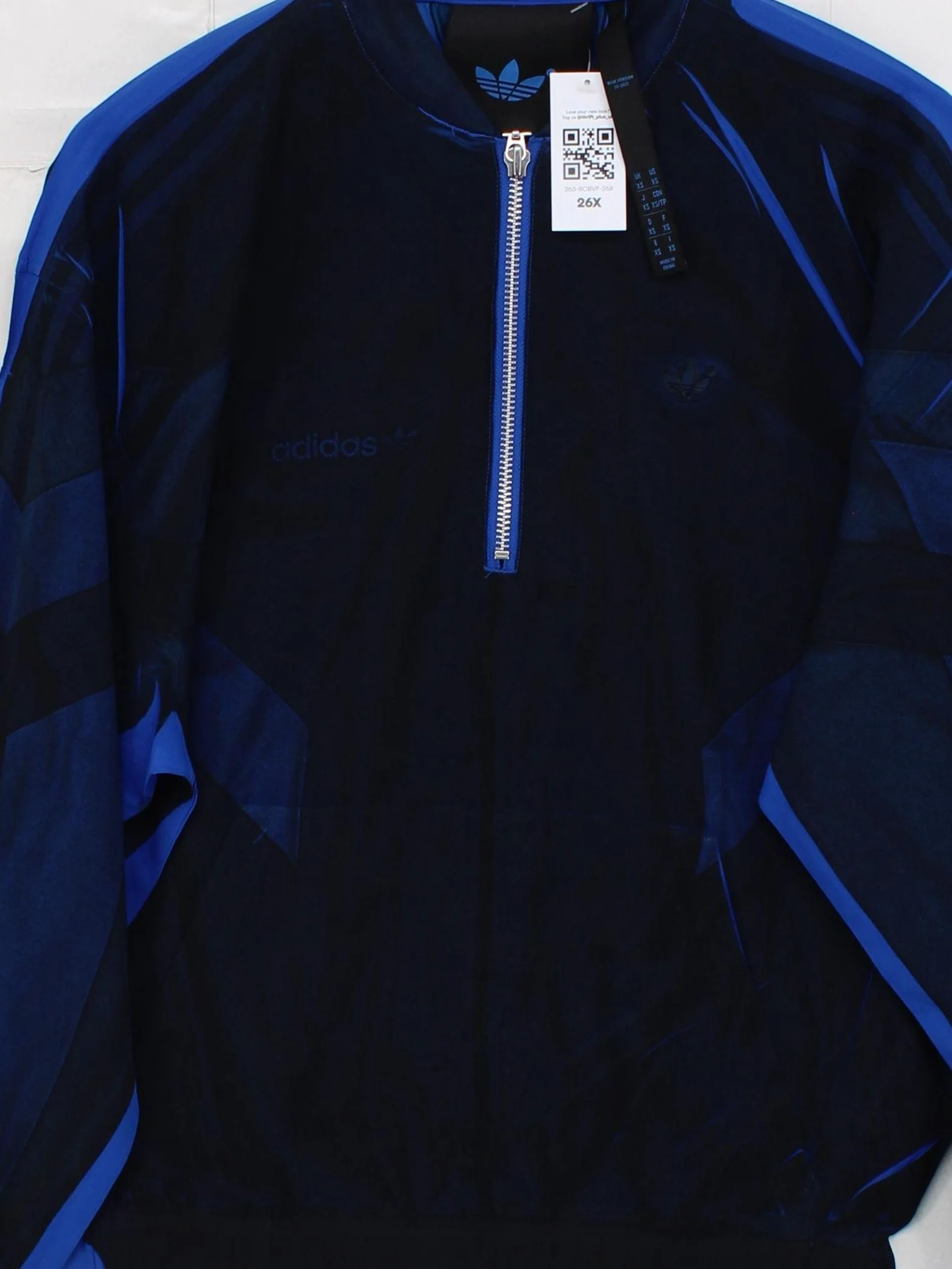 Adidas Windbreaker jacket blue - Image 3