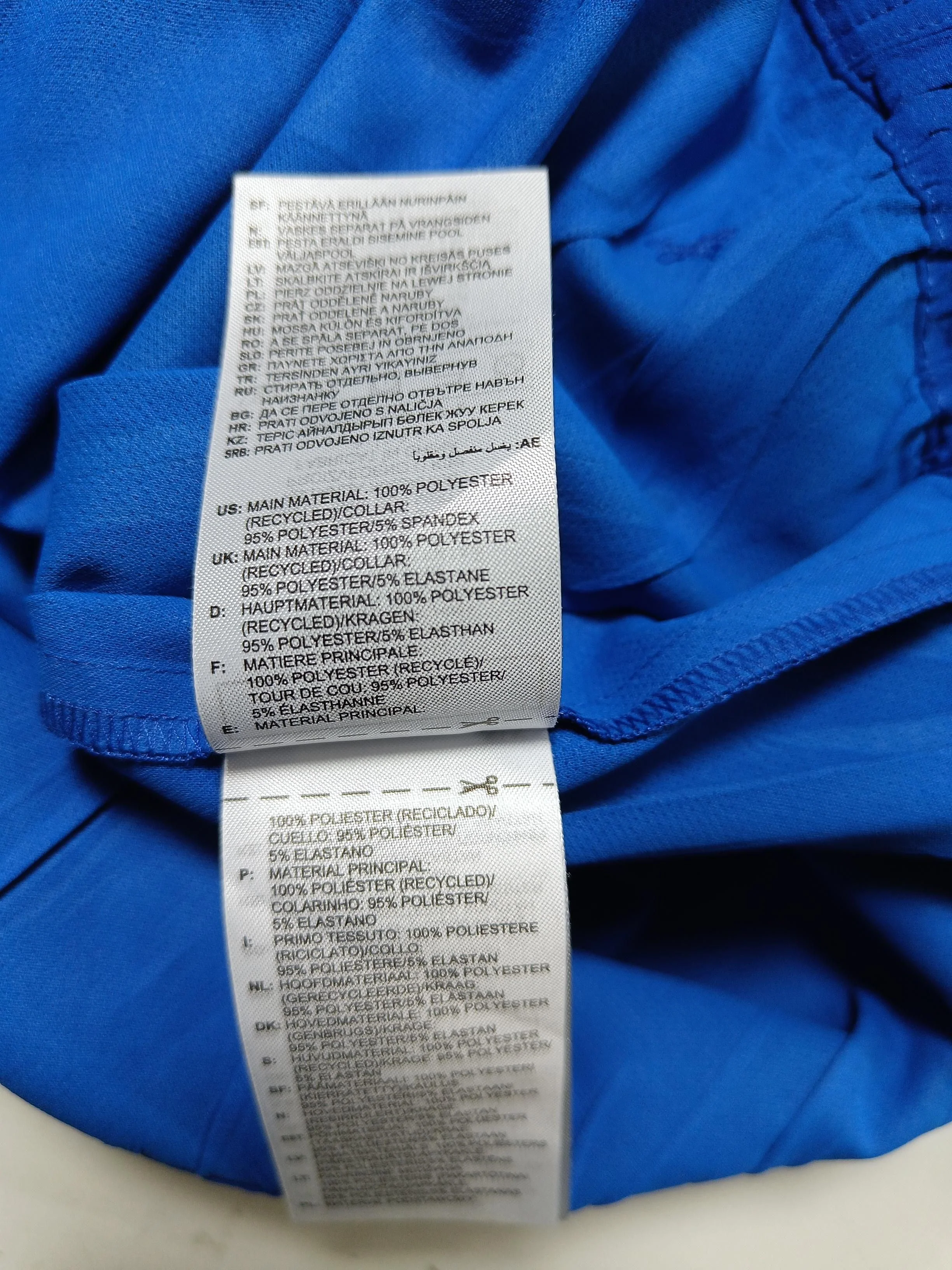 Adidas Windbreaker jacket blue - Image 6