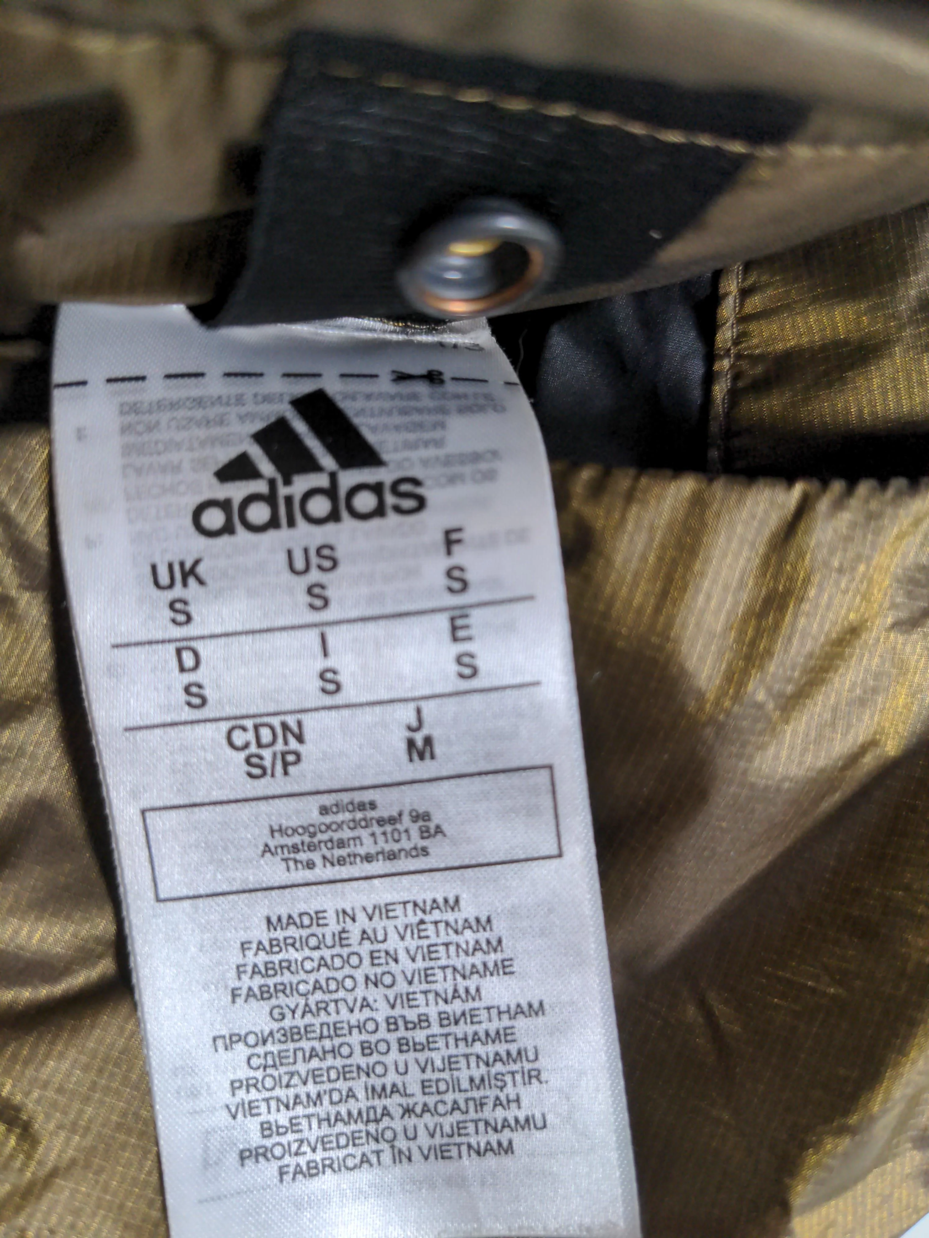 Adidas Windbreaker jacket green - Image 5