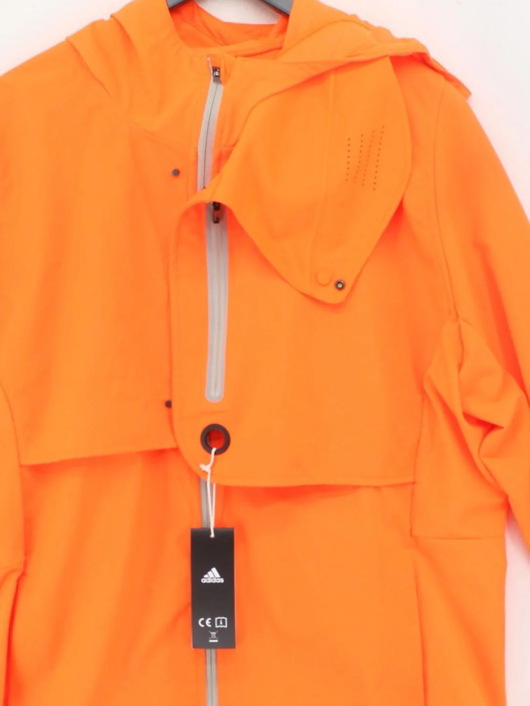 Adidas Windbreaker jacket orange - Image 3