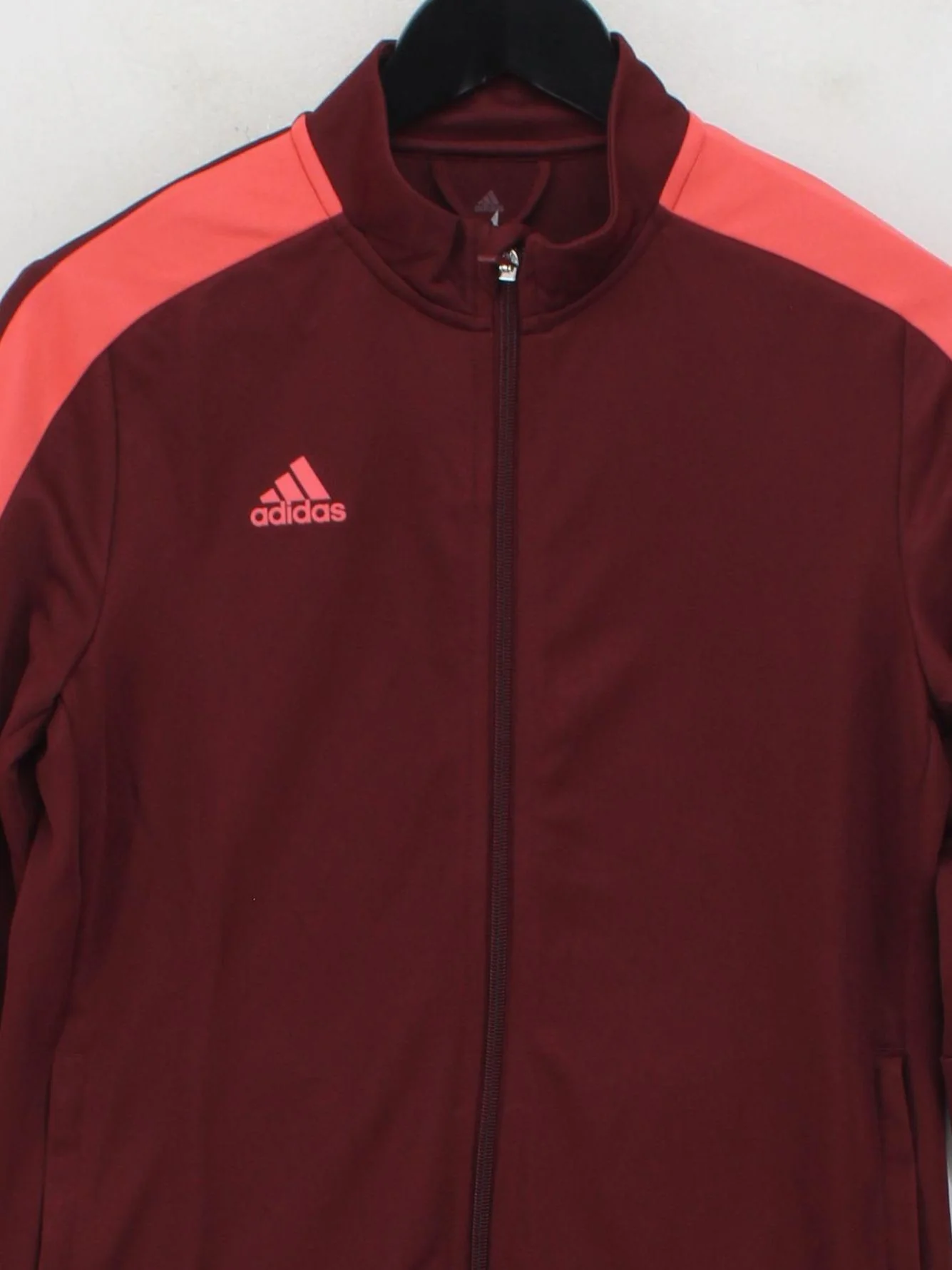 Adidas Windbreaker jacket red - Image 3