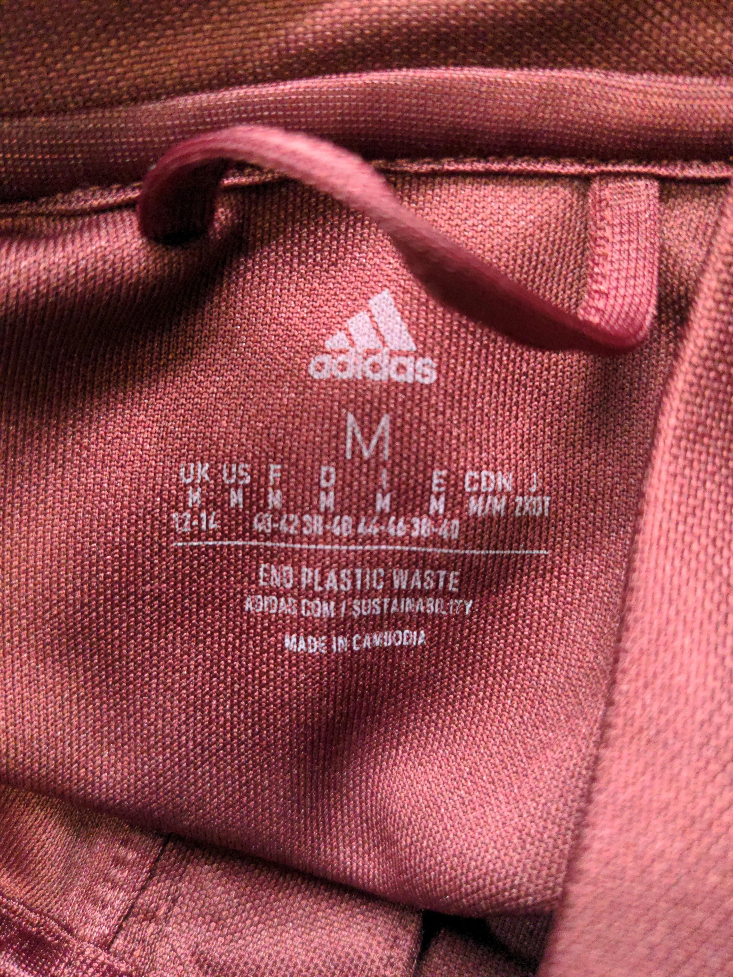 Adidas Windbreaker jacket red - Image 5