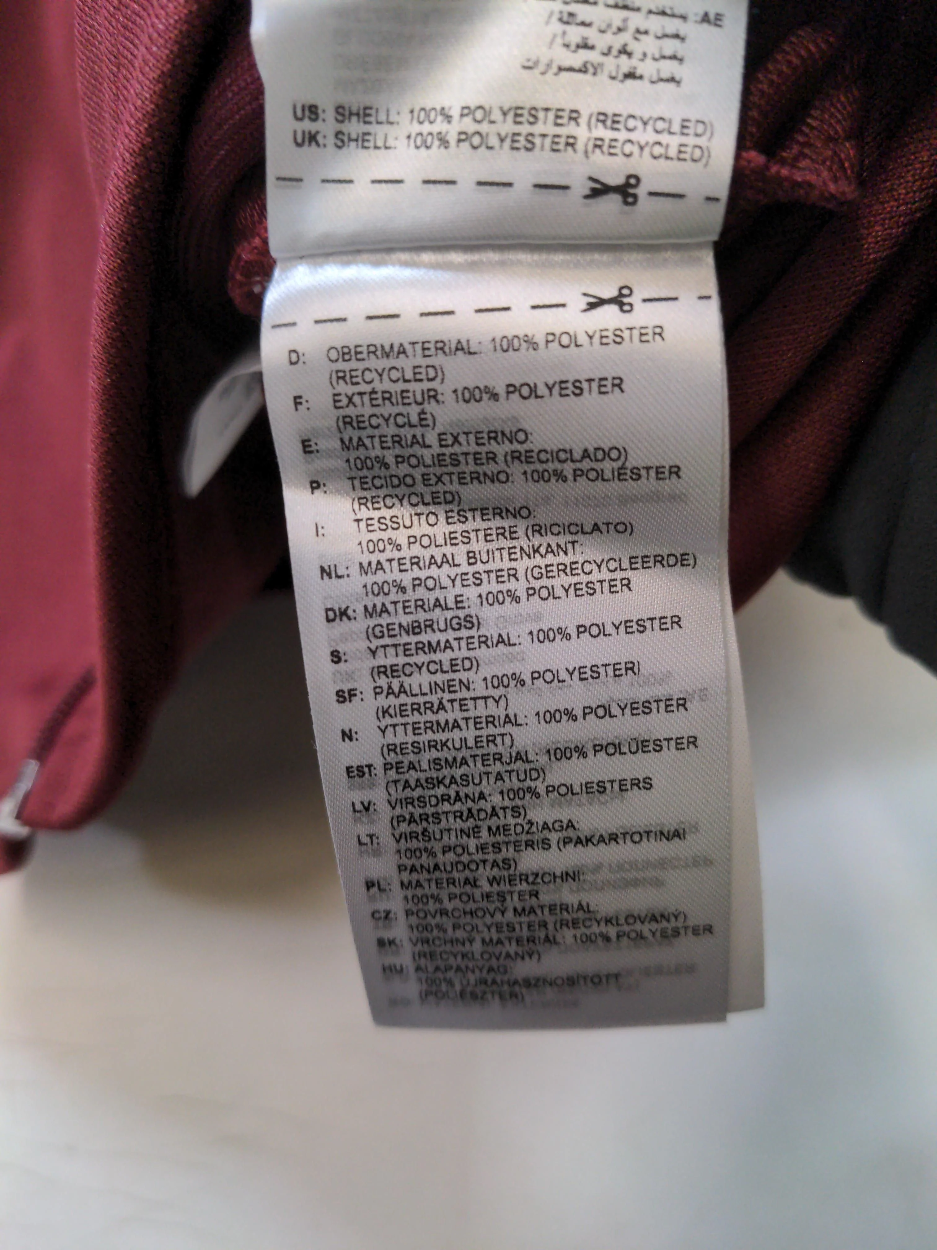 Adidas Windbreaker jacket red - Image 6