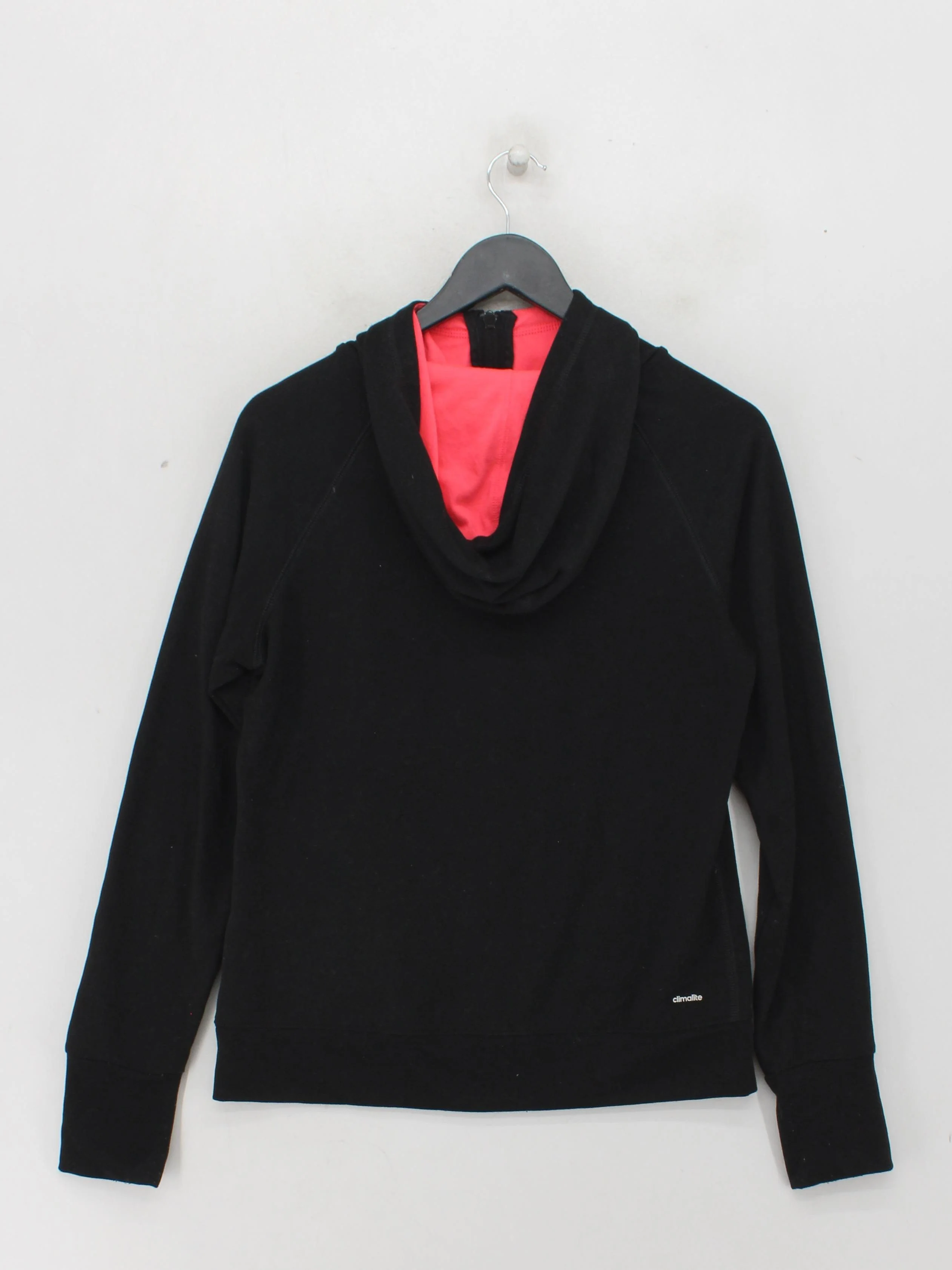 Adidas Women's Hoodie S Black 100% Polyester Pullover - Image 2