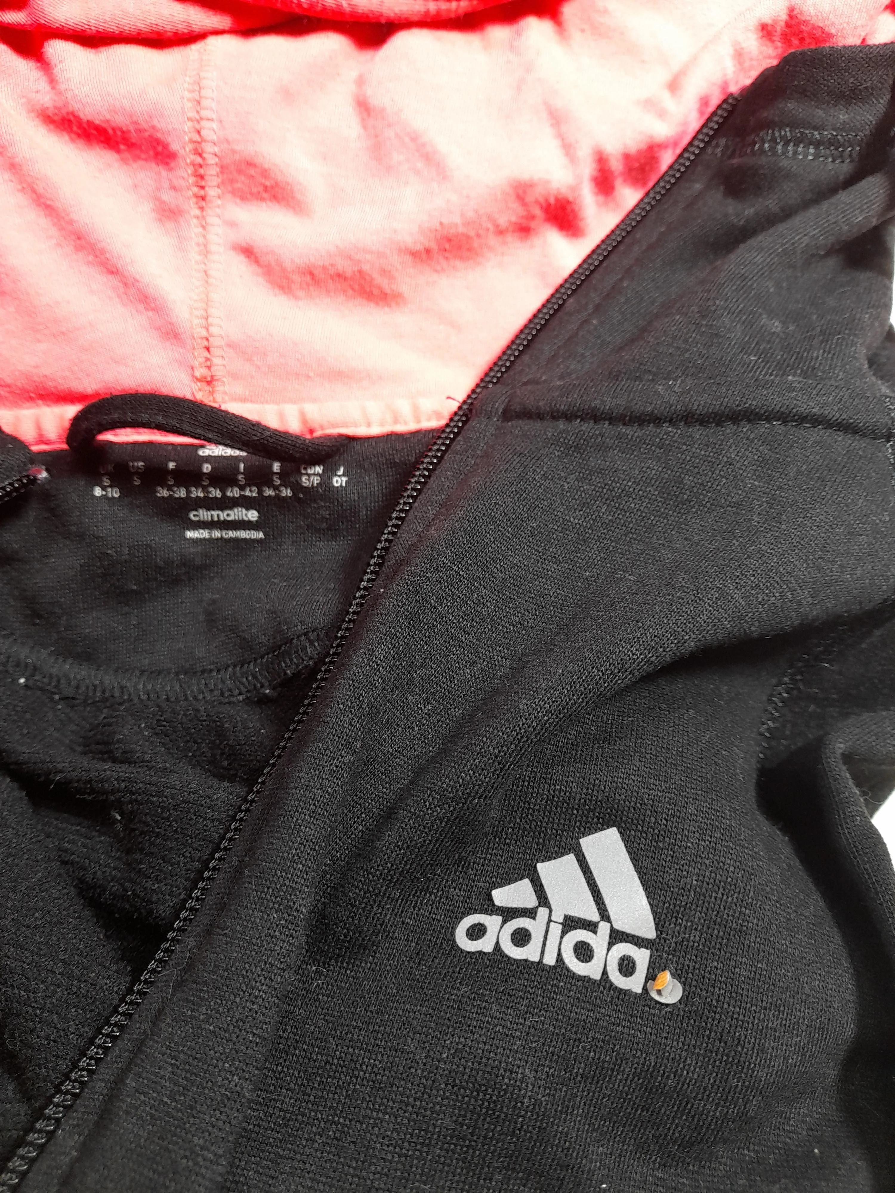 Adidas Women's Hoodie S Black 100% Polyester Pullover - Image 5