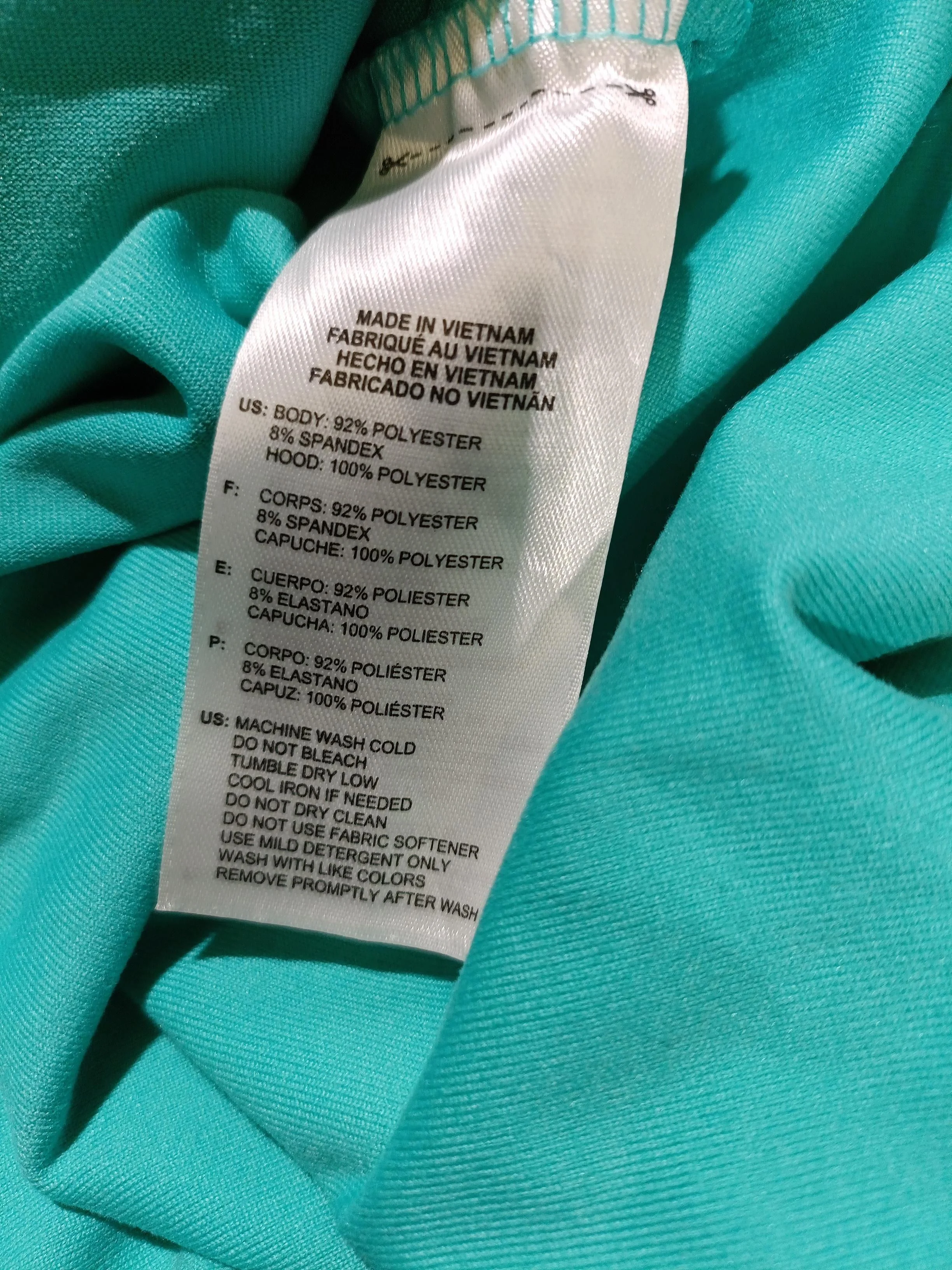Adidas Women's Hoodie S Green Polyester with Elastane Pullover - Image 6