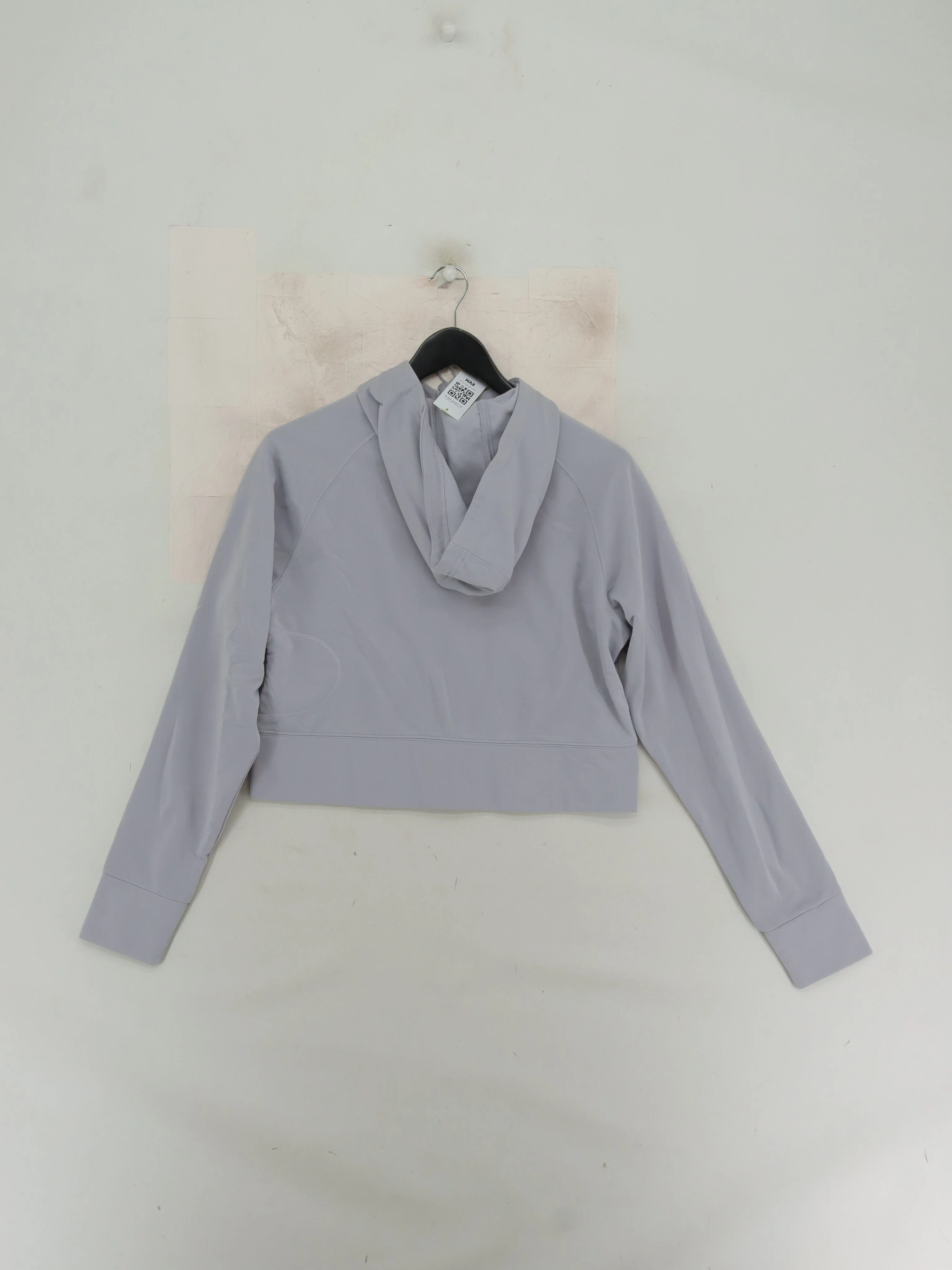 Adidas Women's Hoodie S Grey 100% Polyester Pullover - Image 2