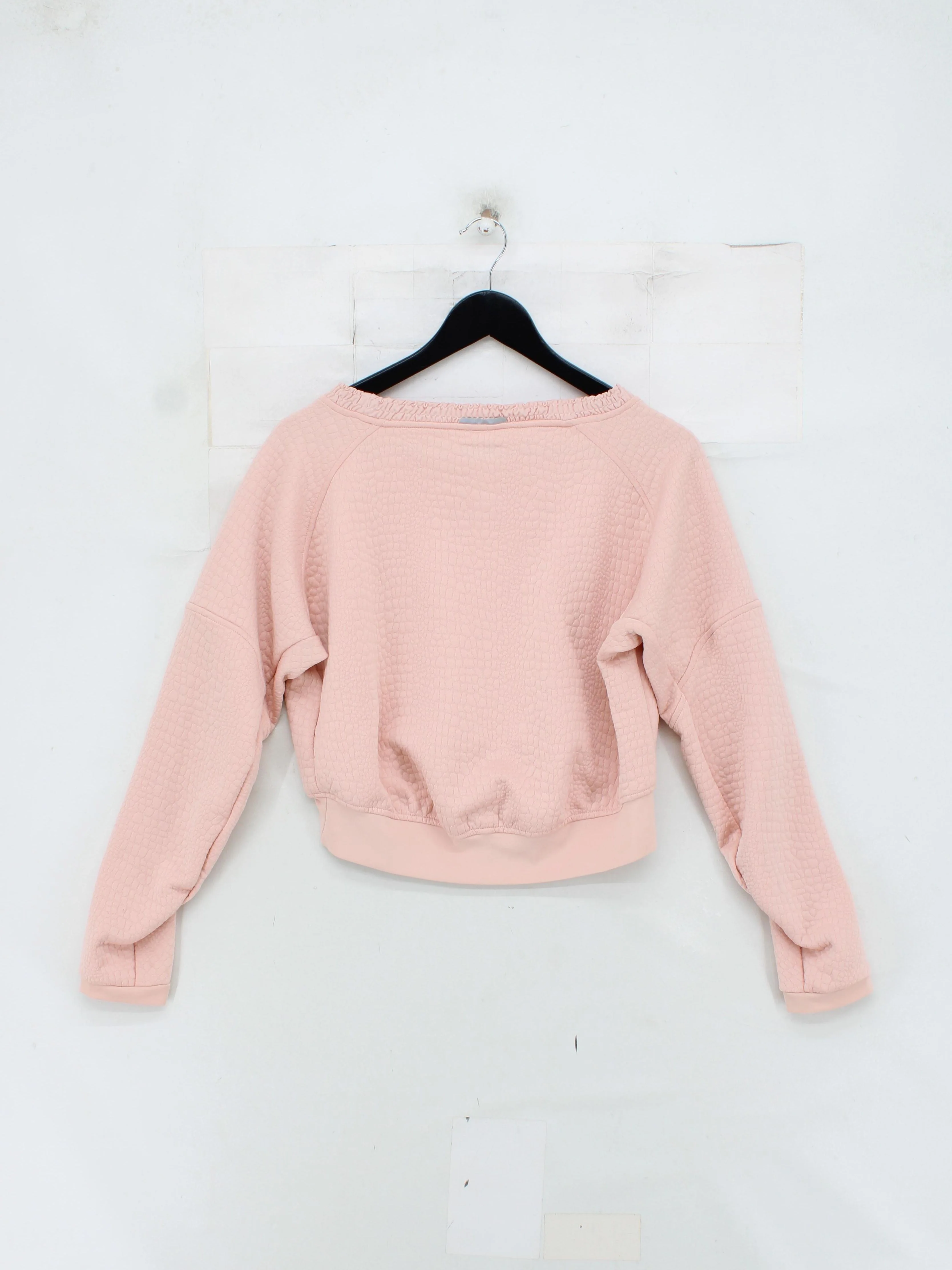 Adidas Women's Hoodie S Pink Polyester with Spandex Pullover - Image 2