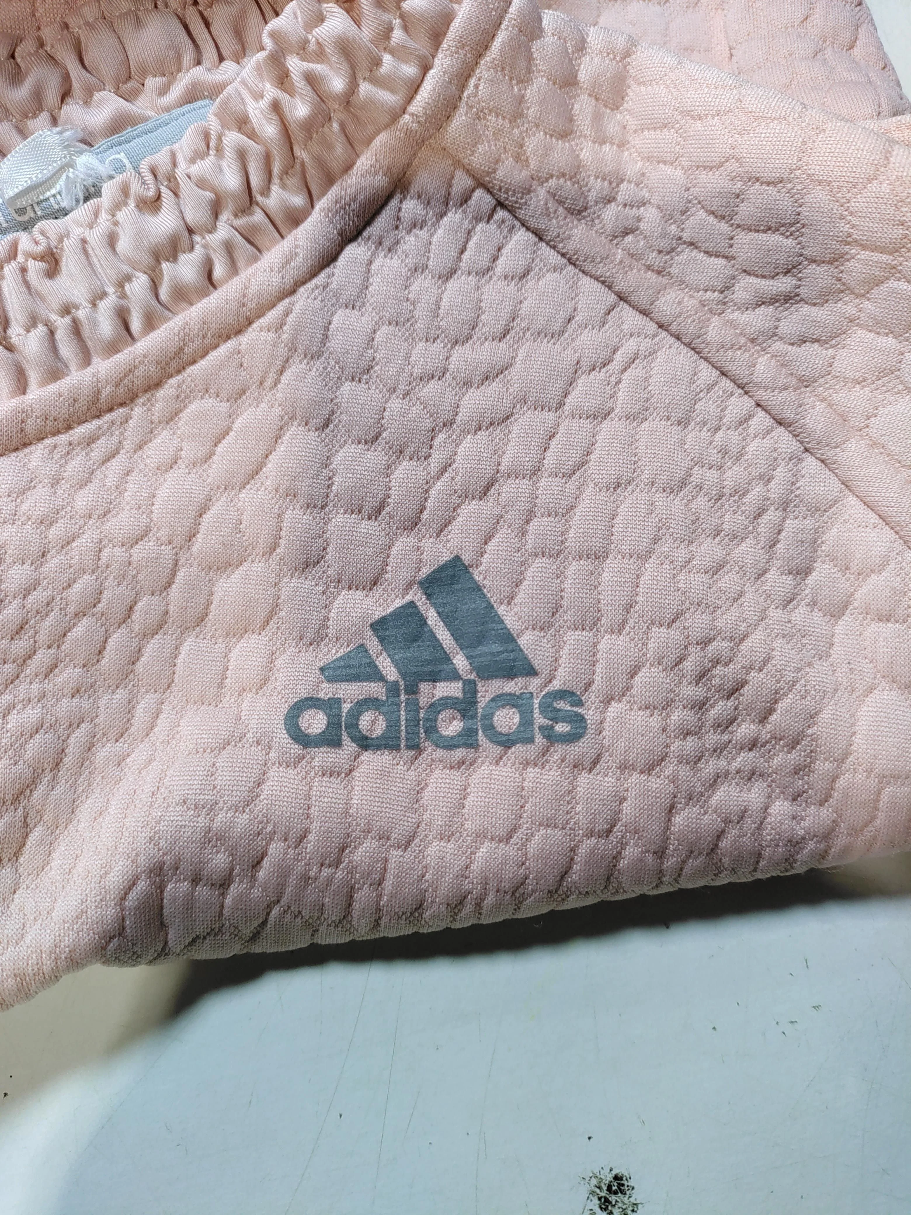 Adidas Women's Hoodie S Pink Polyester with Spandex Pullover - Image 5