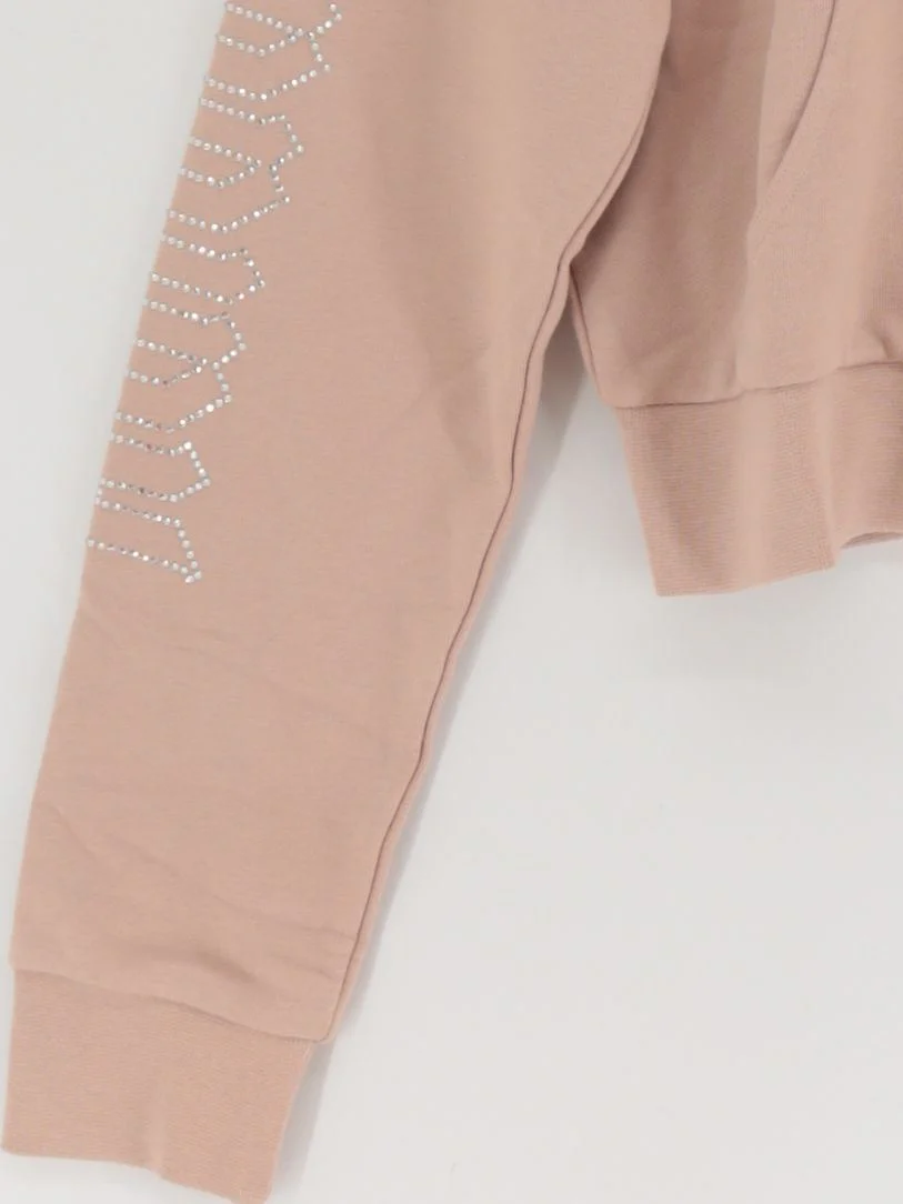 Adidas Women's Hoodie UK 14 Tan Cotton with Polyester Full Zip New with tags - Image 4