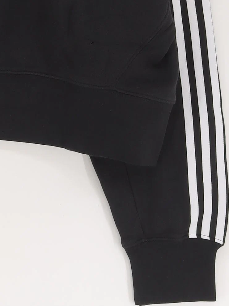 Adidas Women's Hoodie UK 6 Black Cotton with Elastane Pullover New with tags - Image 4