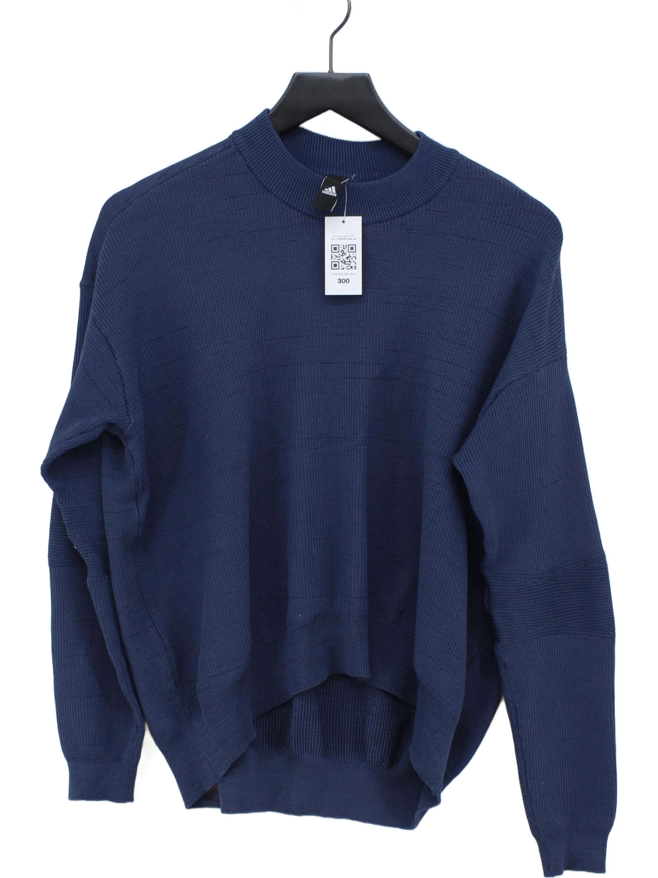 Adidas Women's Jumper S Blue 100% Other High Neck Pullover