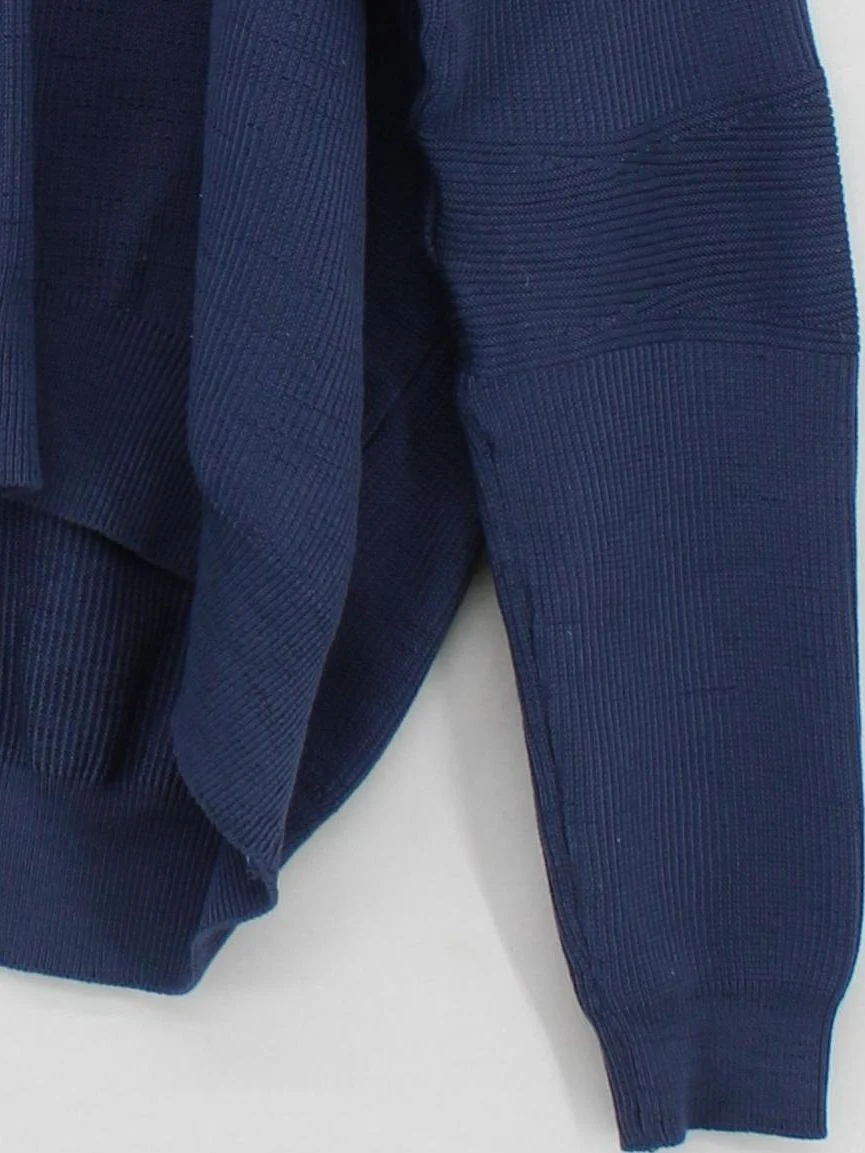 Adidas Women's Jumper S Blue 100% Other High Neck Pullover - Image 4
