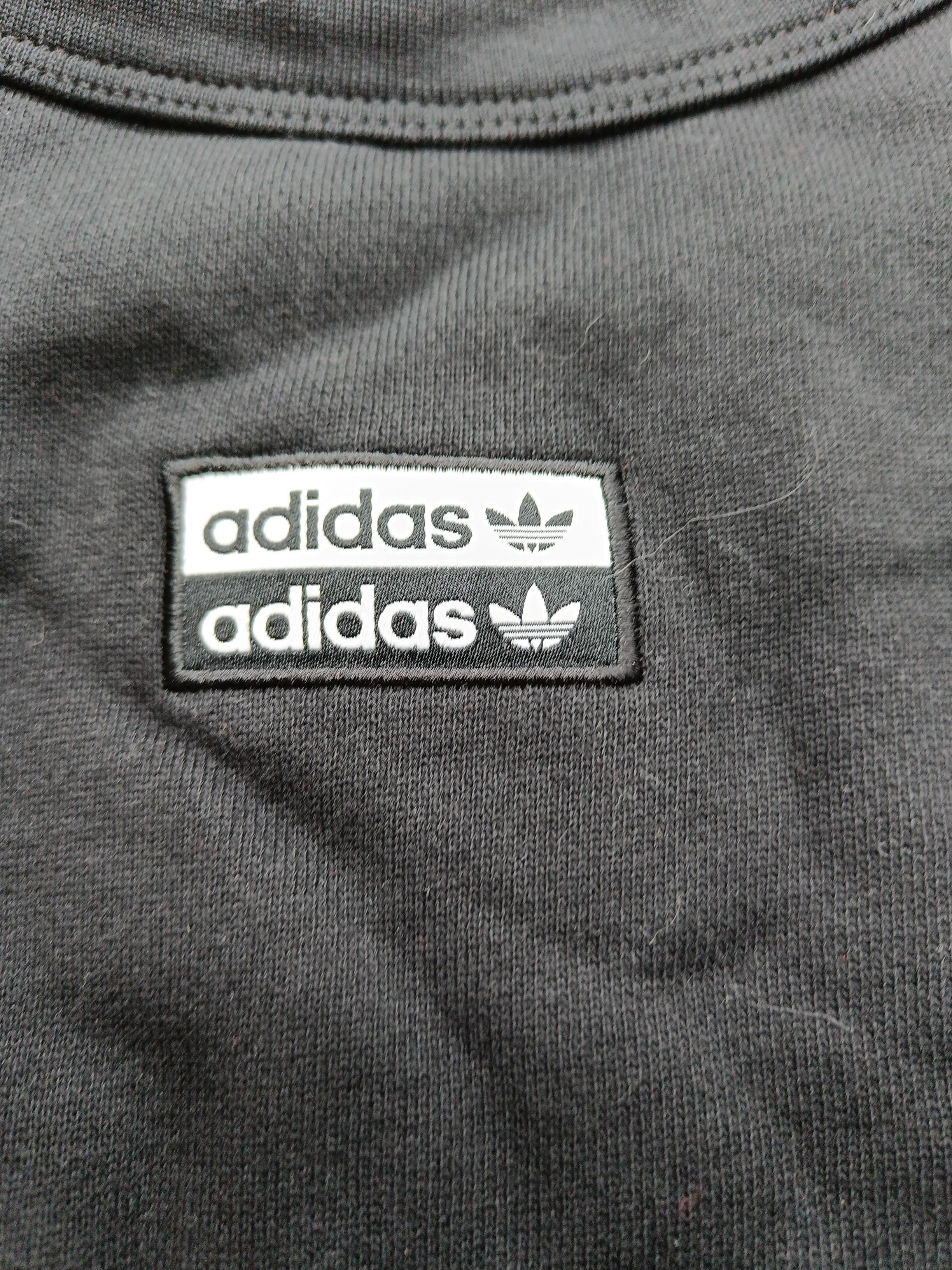 Adidas Women's Jumper UK 12 Black Cotton with Elastane Round Neck Pullover - Image 6