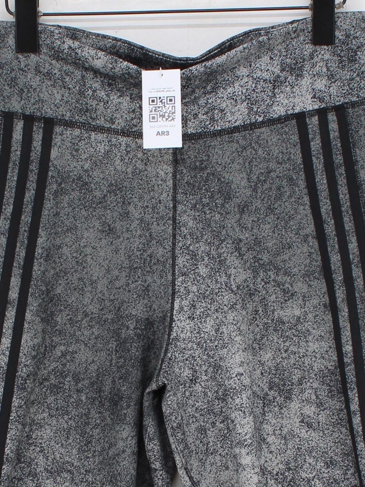 Adidas Women's Leggings L Grey 100% Other Full length - Image 3