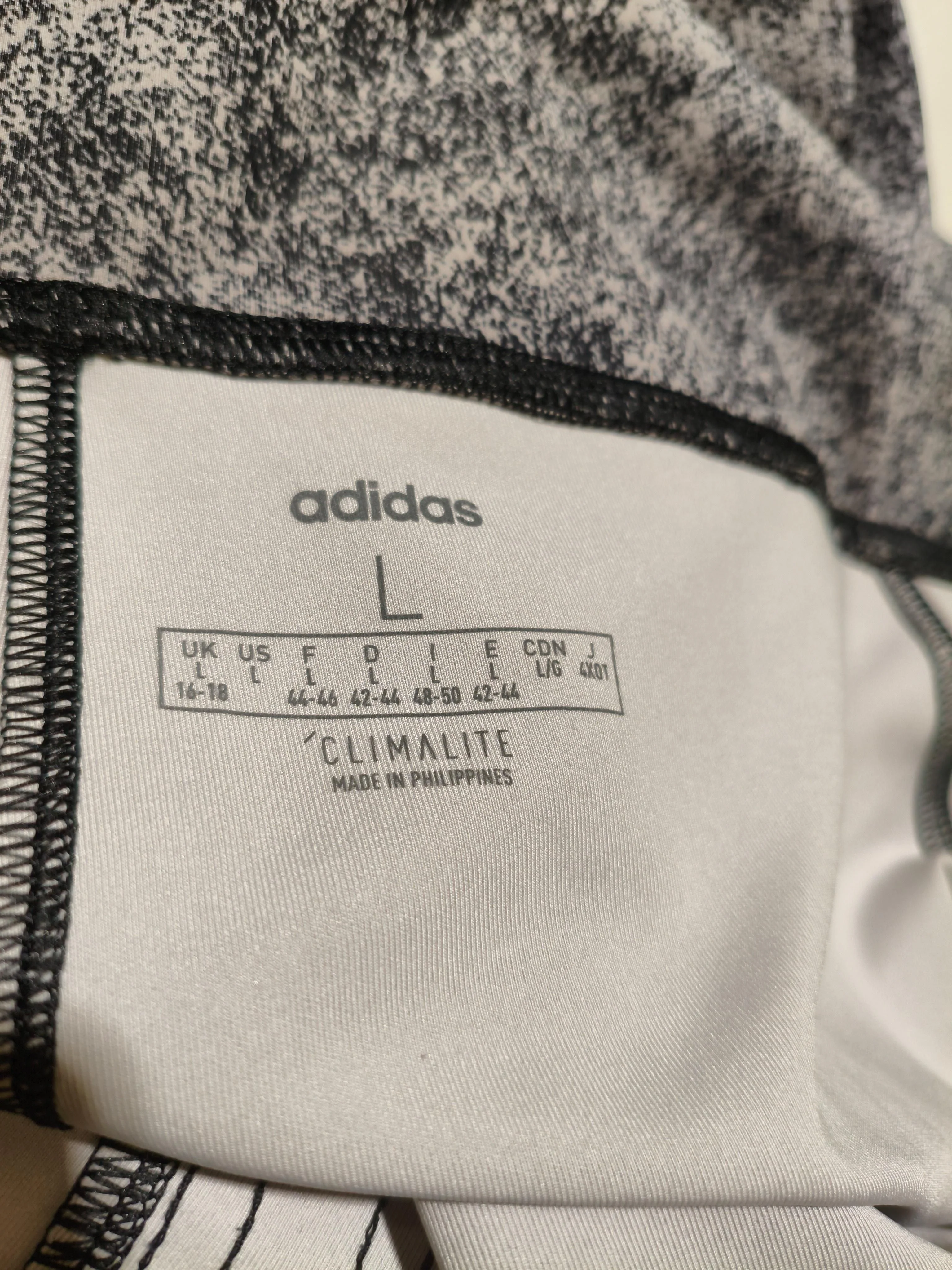 Adidas Women's Leggings L Grey 100% Other Full length - Image 6