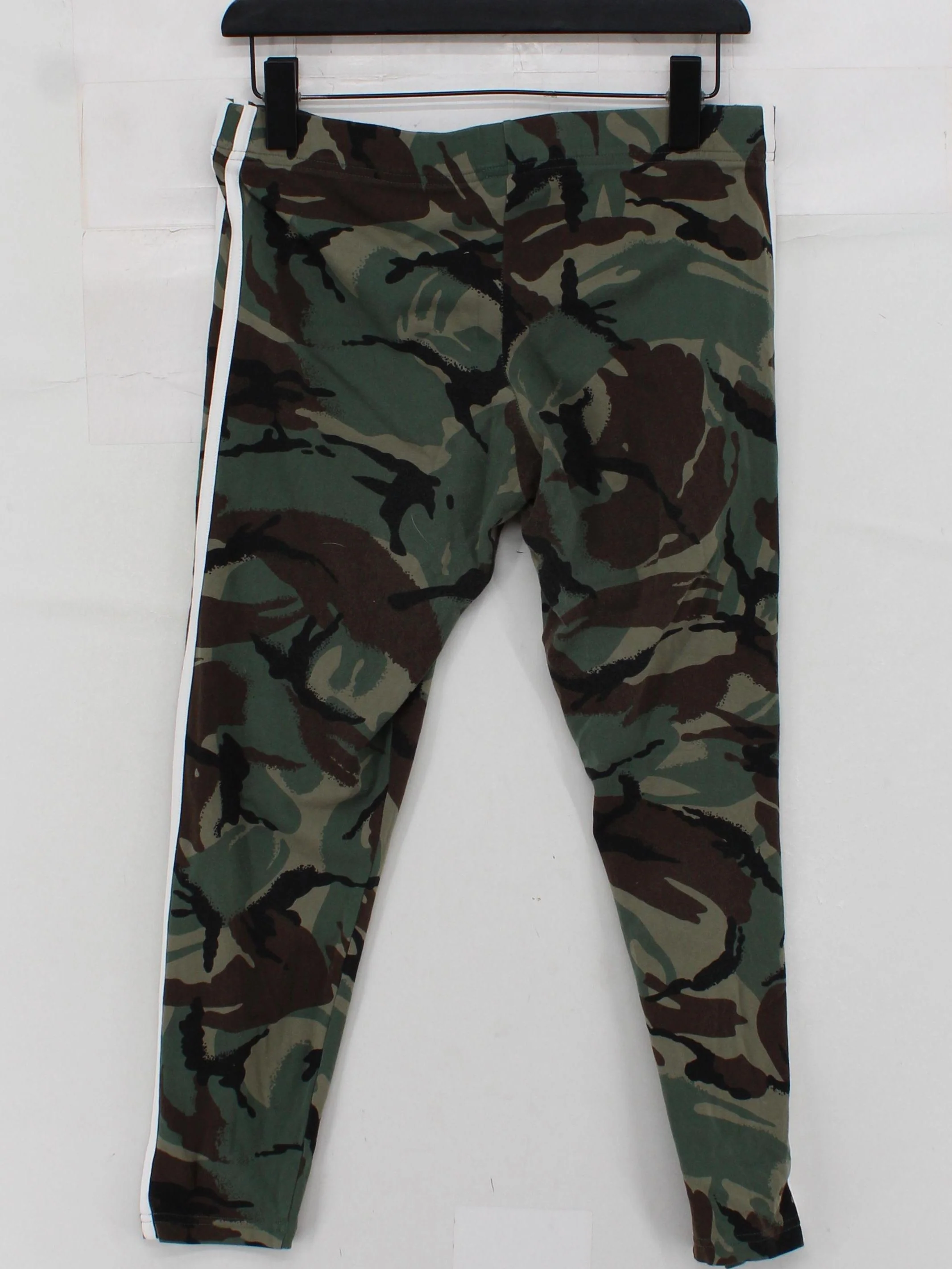 Adidas Women's Leggings L Multi Camo Cotton with Elastane Capri - Image 2