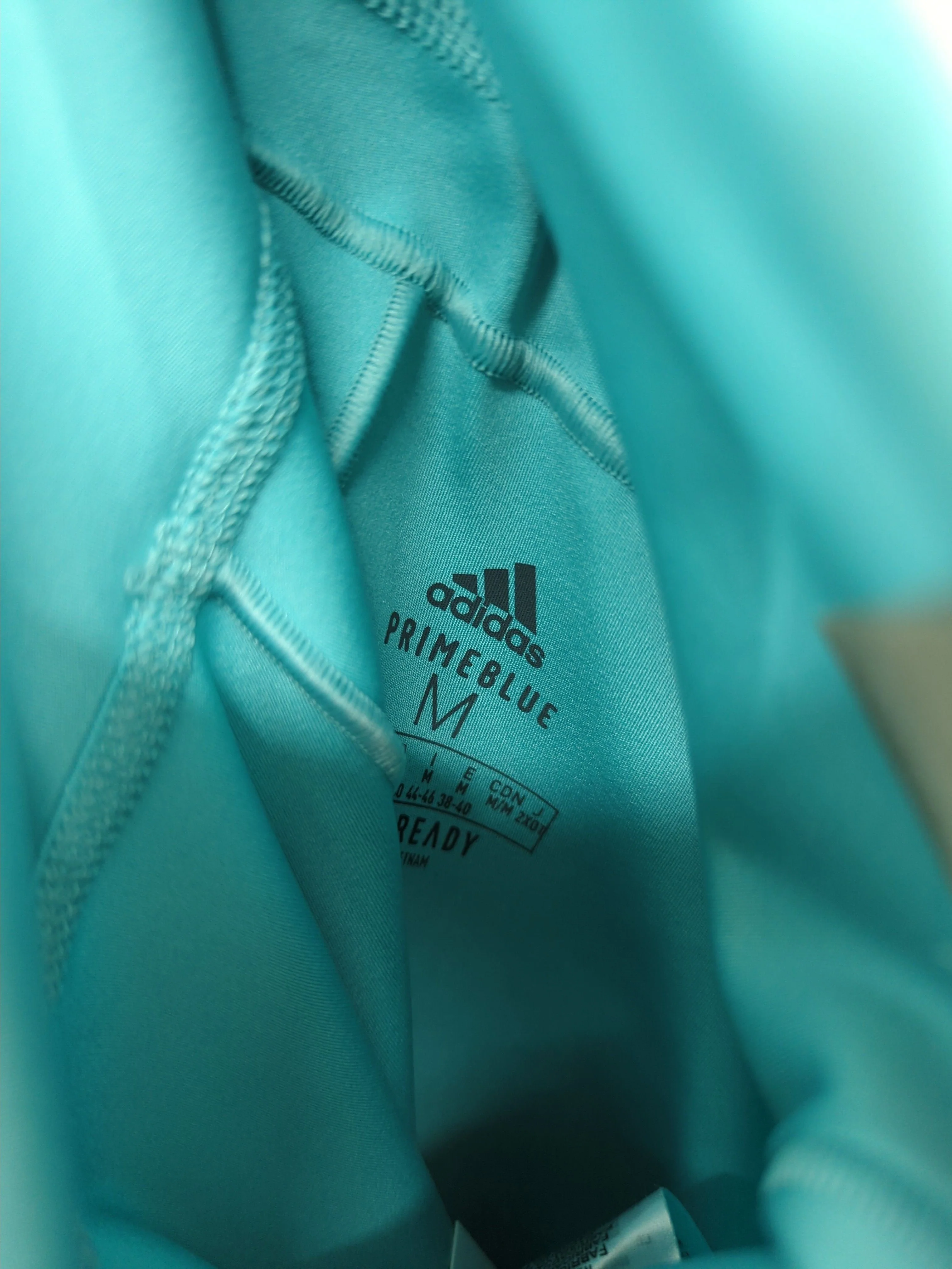 Adidas Women's Leggings M Blue Polyester with Spandex Cropped New with tags - Image 5