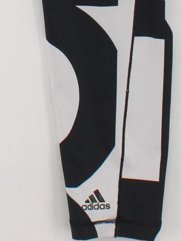 Adidas Women's Leggings M Multi Graphic Polyester with Spandex Capri - Image 4