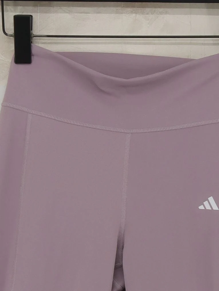 Adidas Women's Leggings S Purple Polyester with Spandex Full length - Image 3