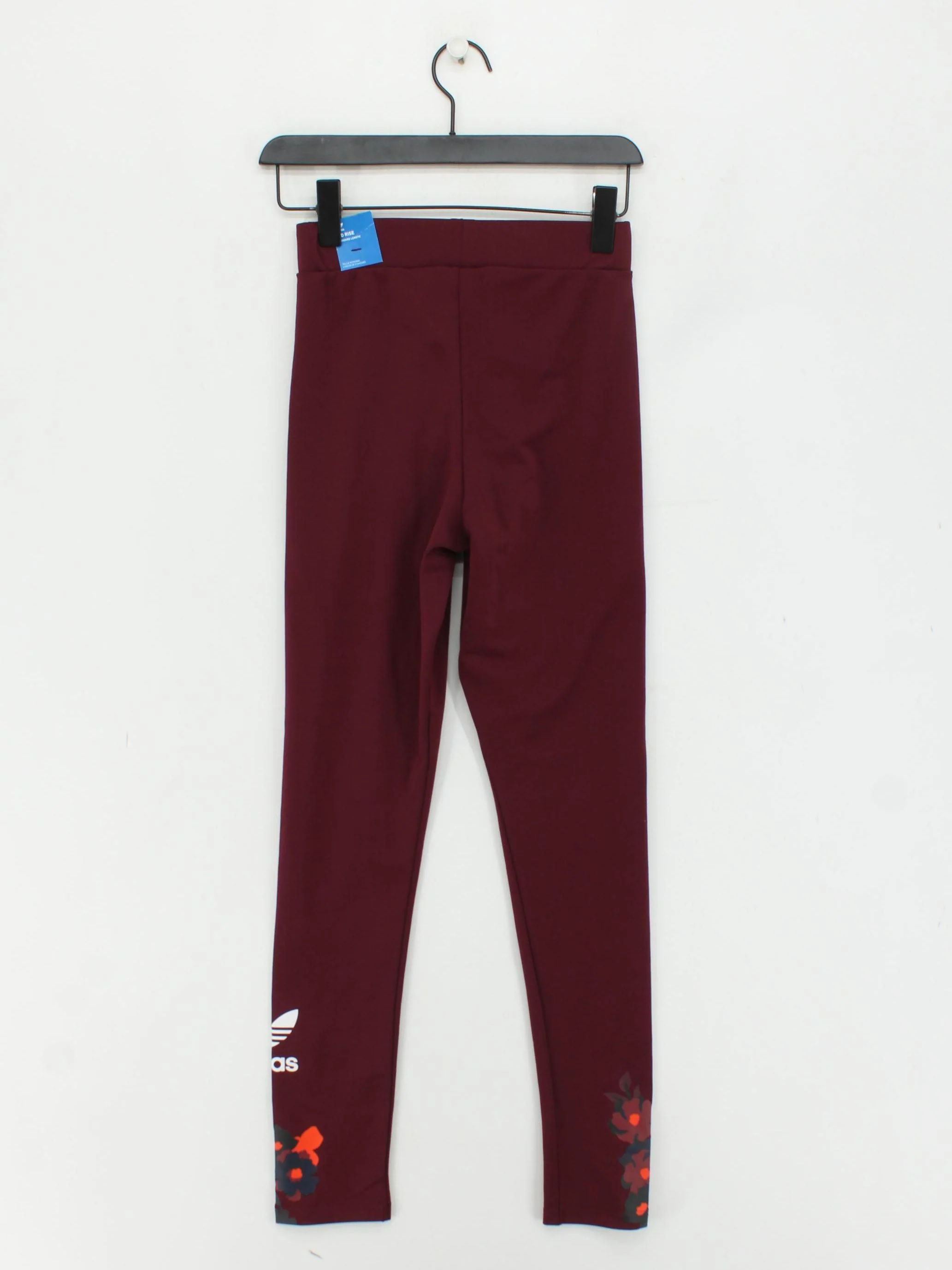 Adidas Women's Leggings UK 8 Red Polyester New with tags - Image 2