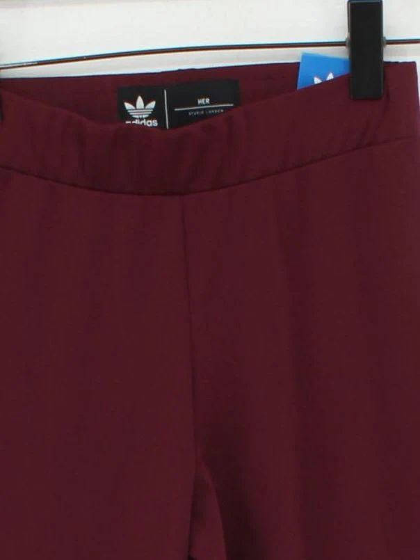Adidas Women's Leggings UK 8 Red Polyester New with tags - Image 3