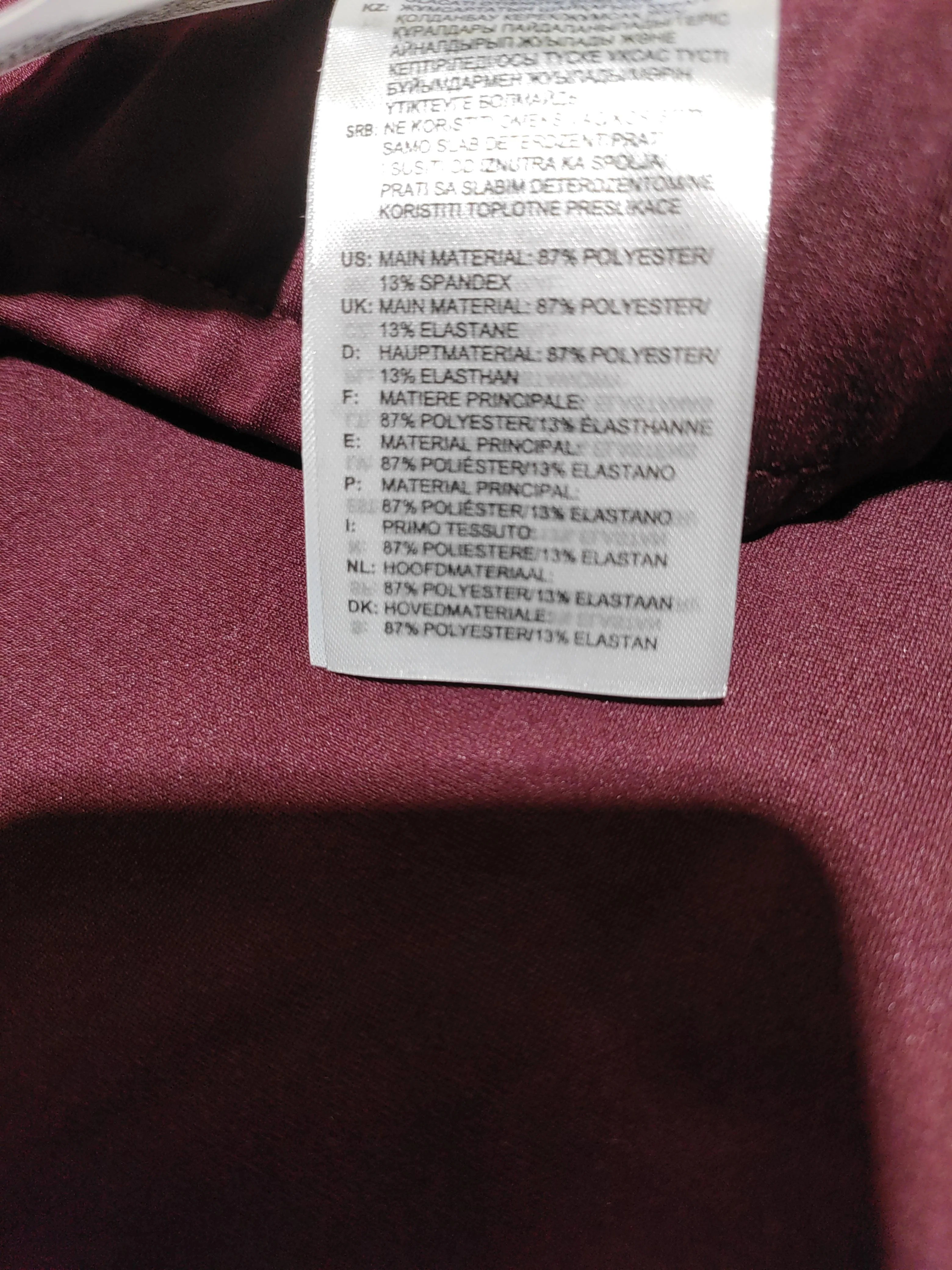 Adidas Women's Leggings UK 8 Red Polyester New with tags - Image 6