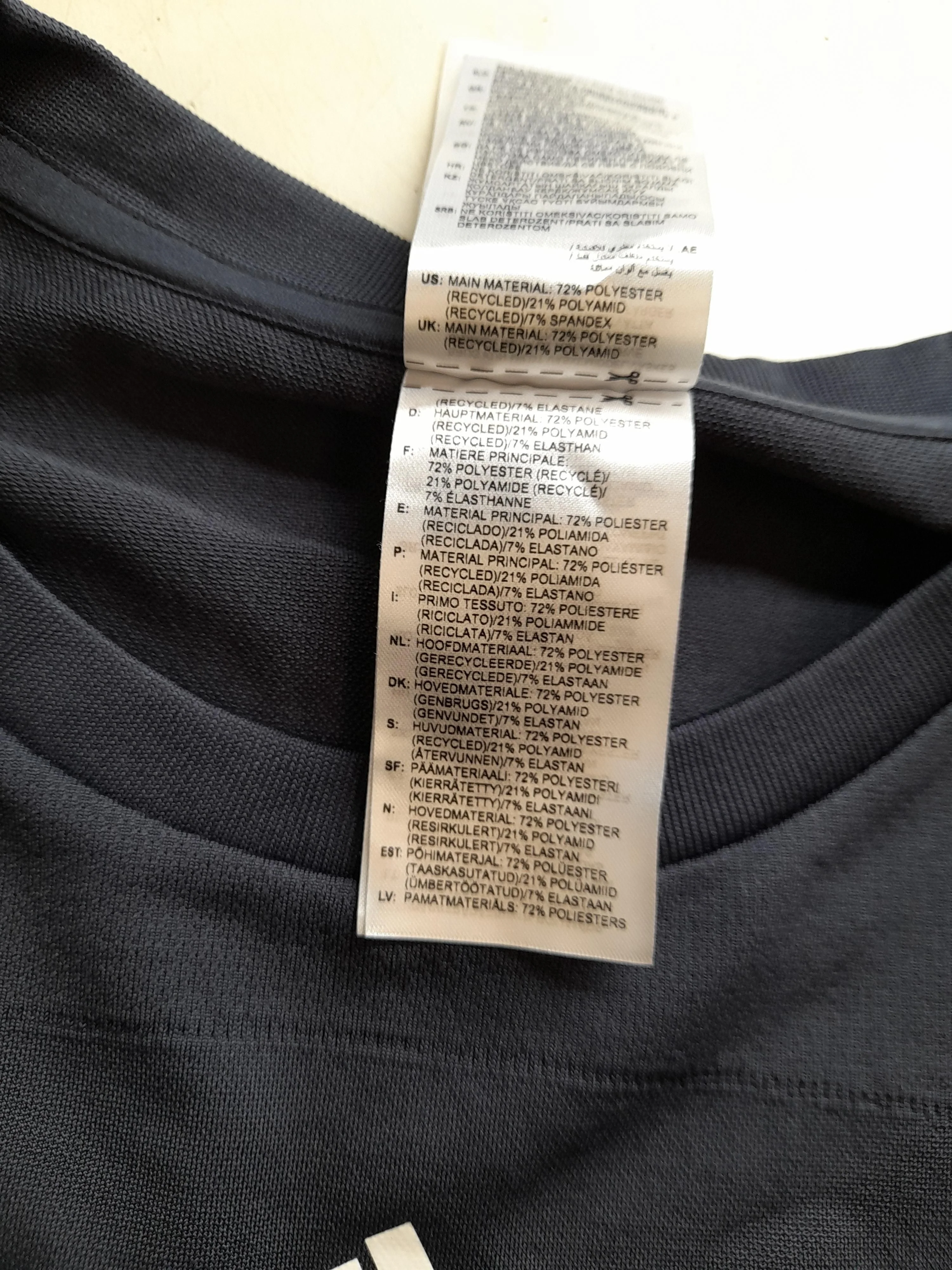 Adidas Women's Loungewear M Blue Polyester with Polyamide, Elastane Basic - Image 6