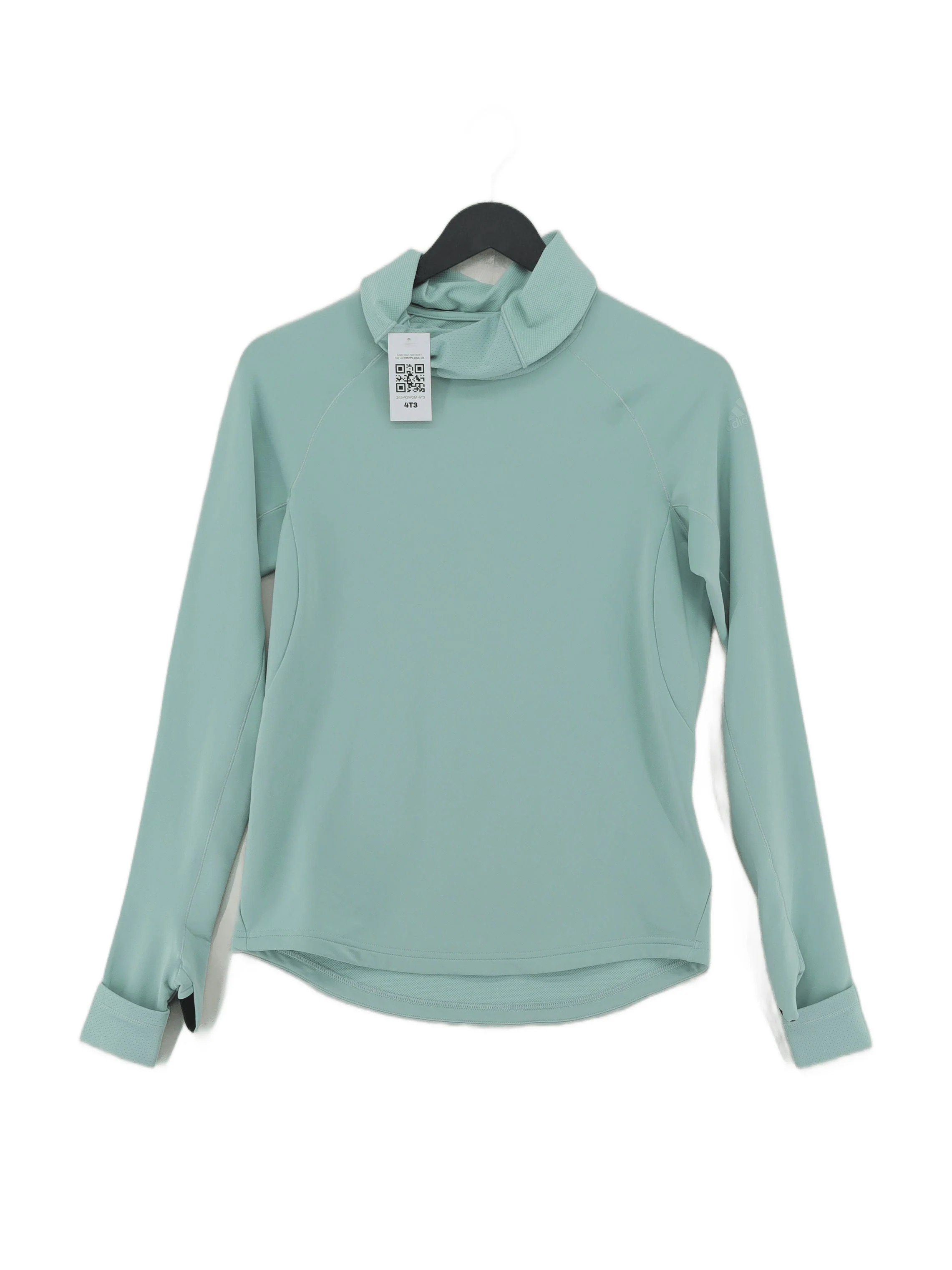 Adidas Women's Loungewear S Green Polyester with Spandex Basic