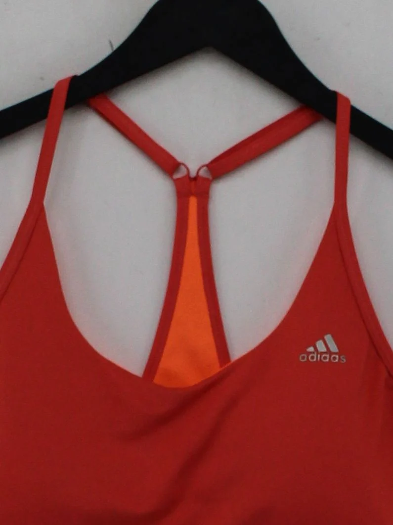 Adidas Women's Loungewear S Red Nylon with Elastane Basic - Image 3