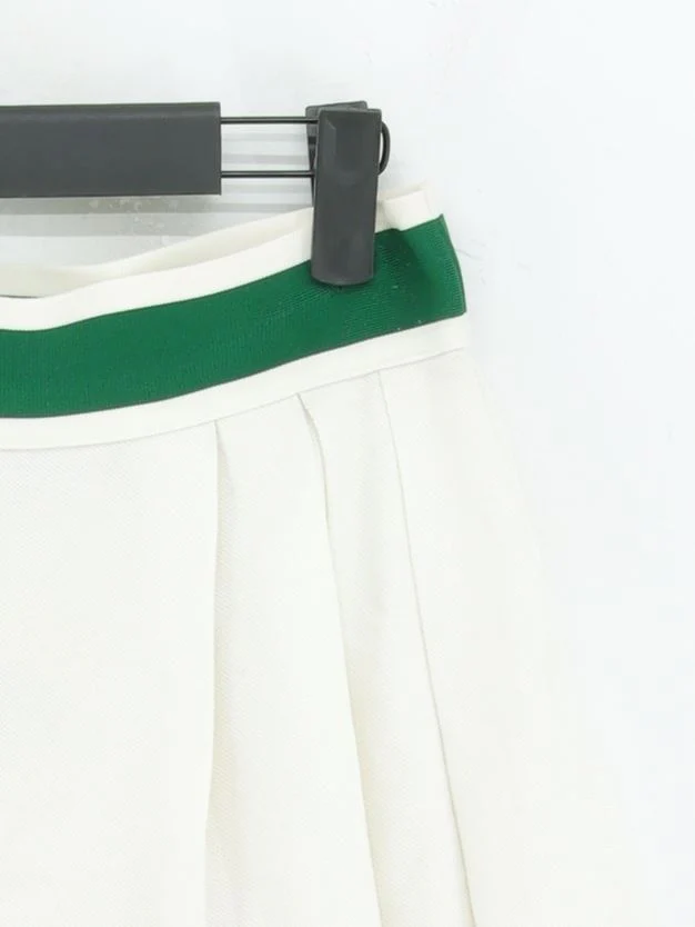 Adidas Women's Mini Skirt UK 10 Cream 100% Other Short Mini - Image 4