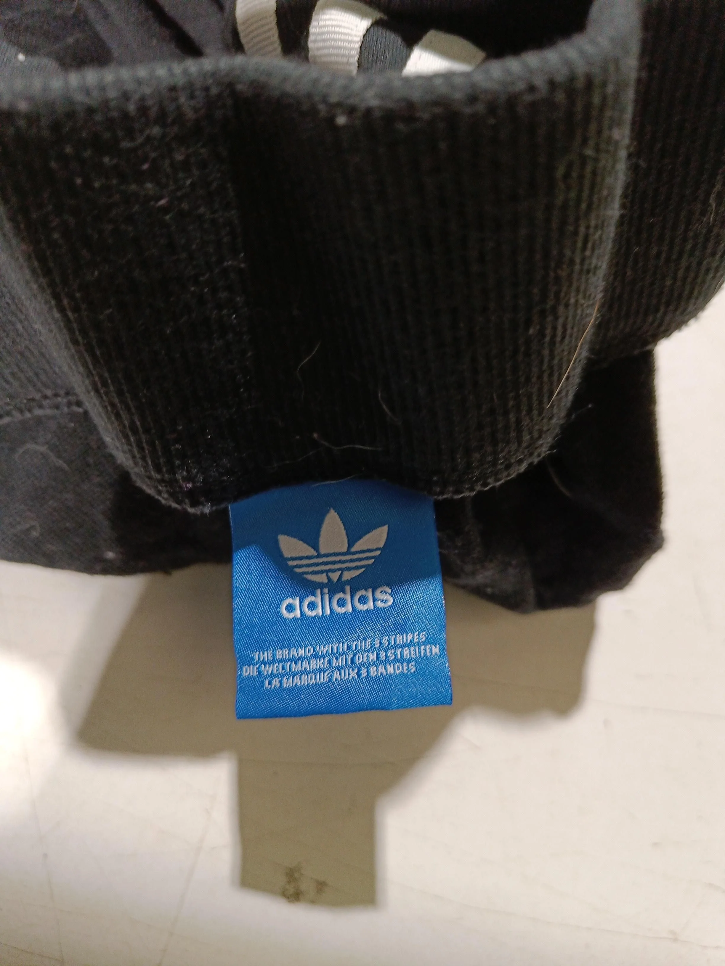 Adidas Women's Mini Skirt W 26 in Black Striped Cotton with Elastane Short Mini - Image 6