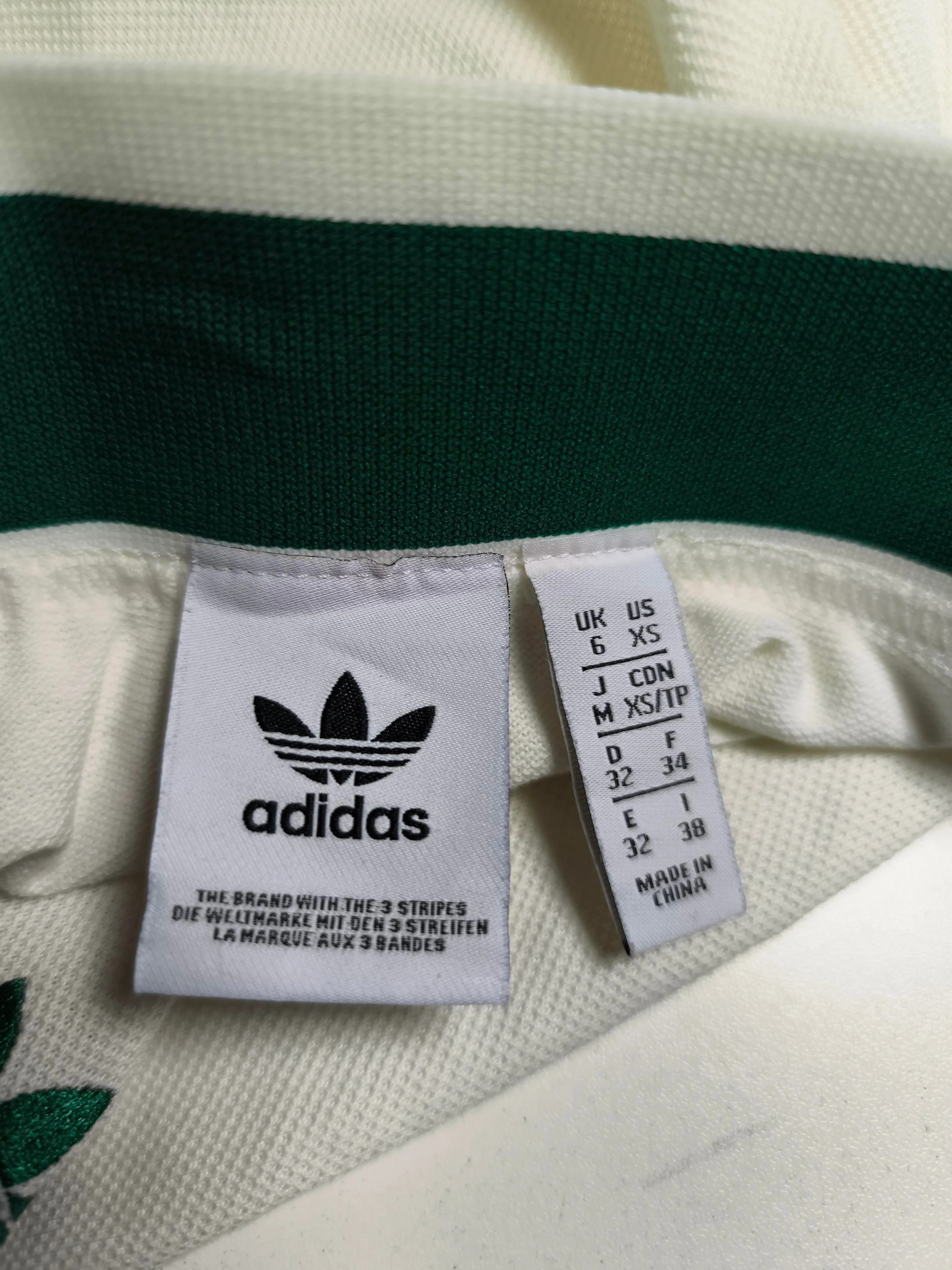 Adidas Women's Mini Skirt XS Cream Polyester with Cotton Short Mini - Image 5