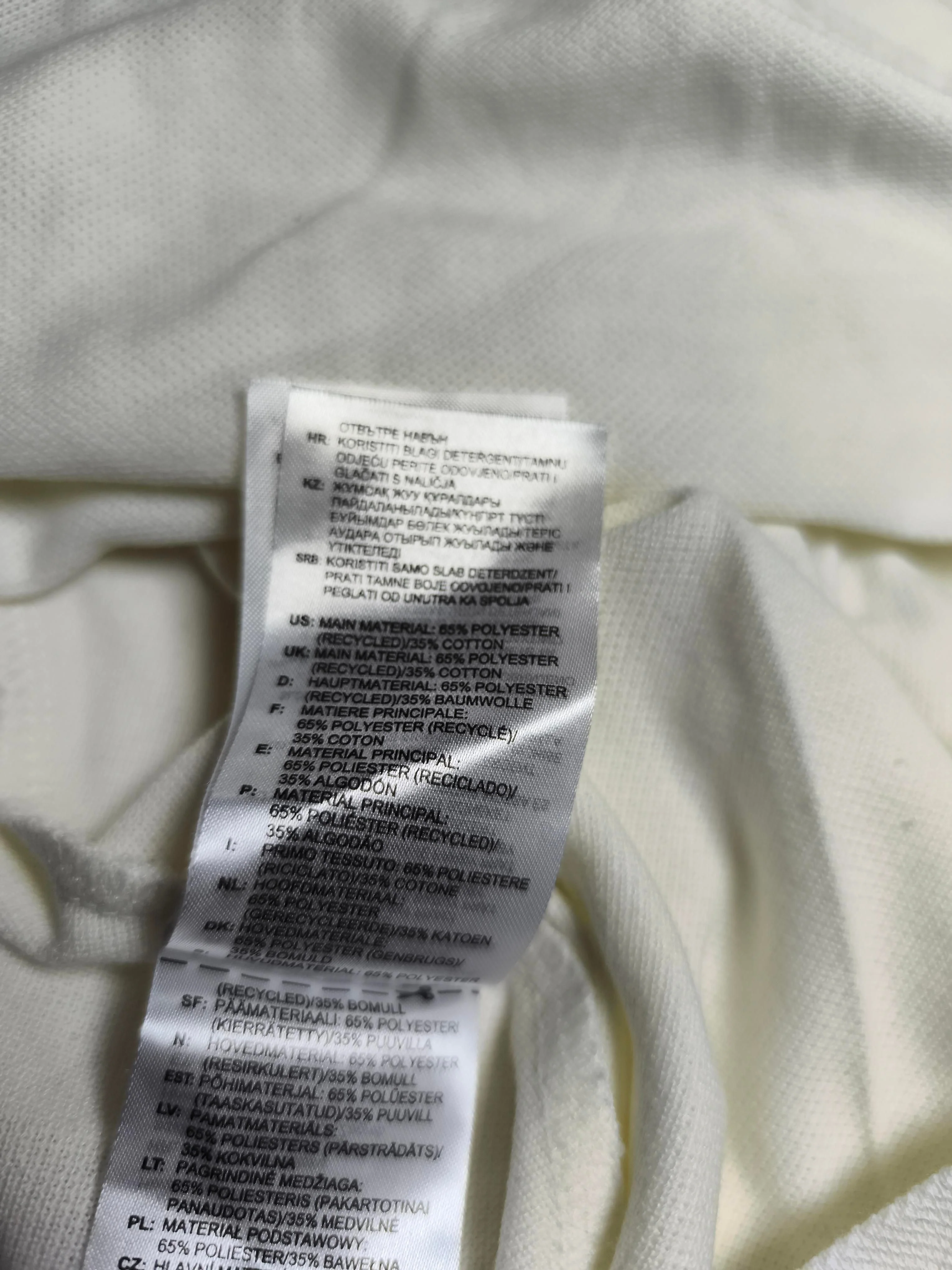 Adidas Women's Mini Skirt XS Cream Polyester with Cotton Short Mini - Image 6