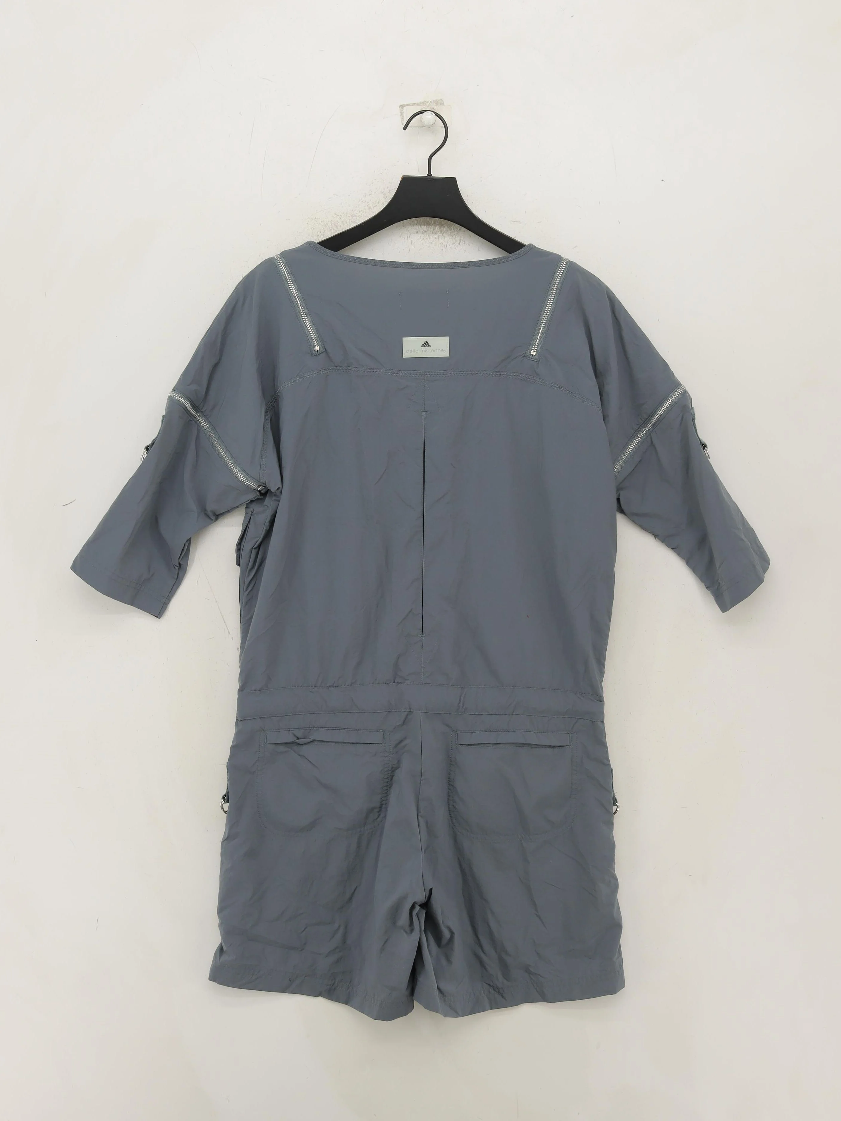 Adidas Women's Playsuit UK 10 Grey 100% Polyamide Playsuit - Image 2