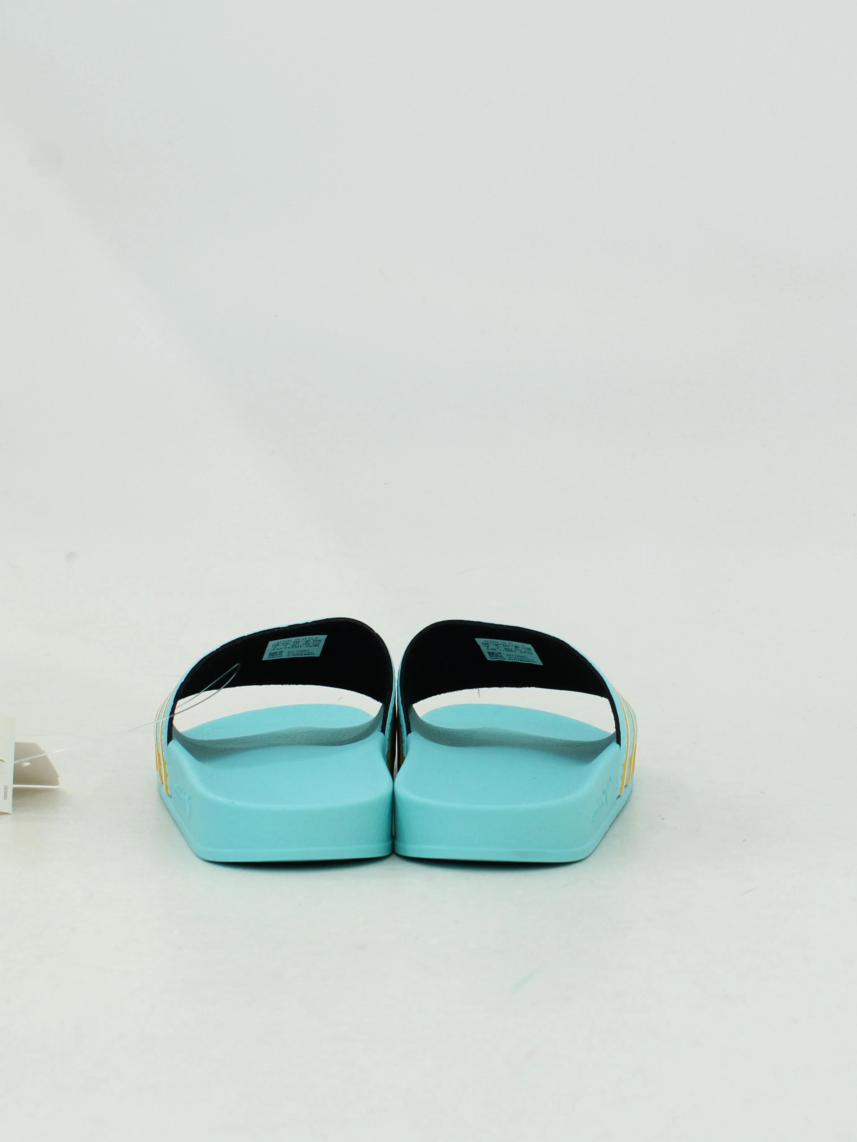 Adidas Women's Sandals UK 7 Blue Striped 100% Other Slider New with tags - Image 3