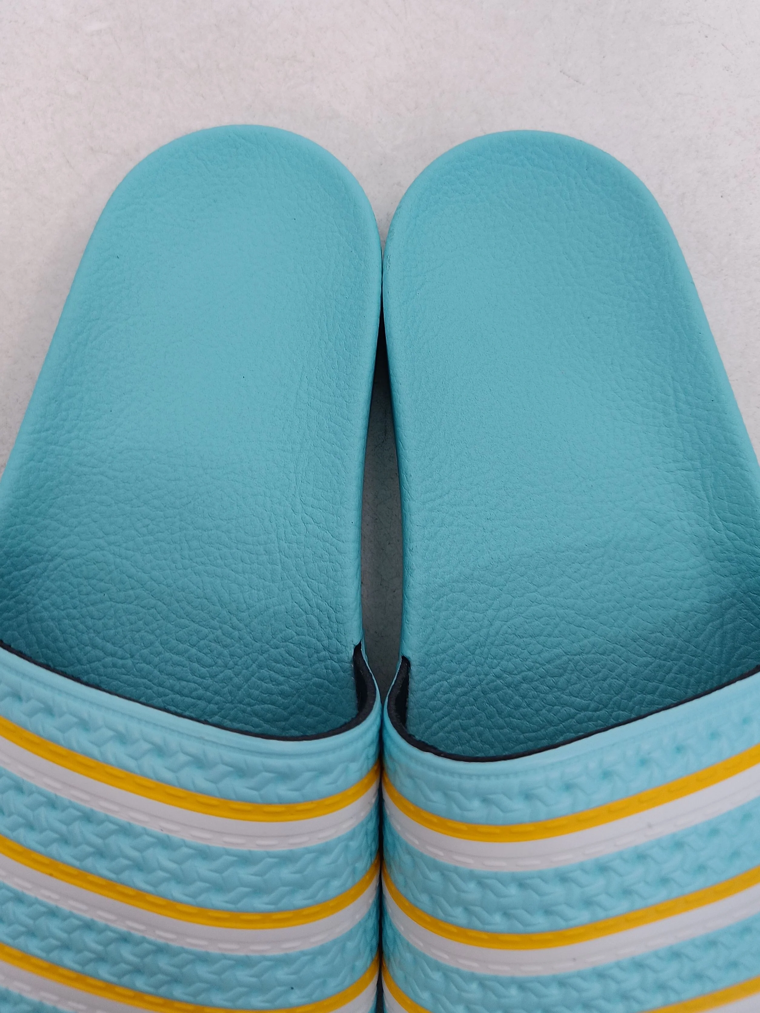 Adidas Women's Sandals UK 7 Blue Striped 100% Other Slider New with tags - Image 6