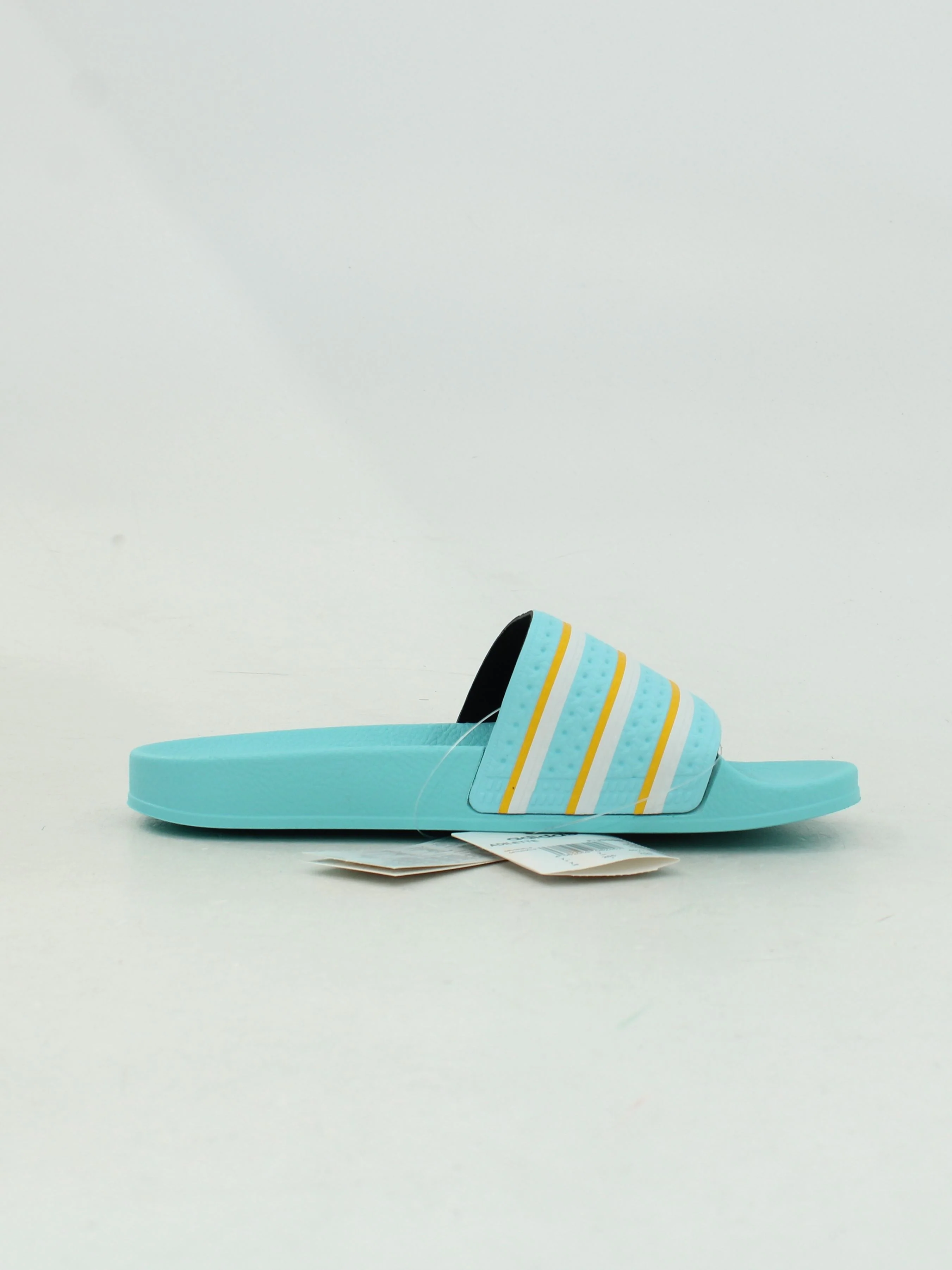 Adidas Women's Sandals UK 7 Blue Striped 100% Other Slider New with tags - Image 5