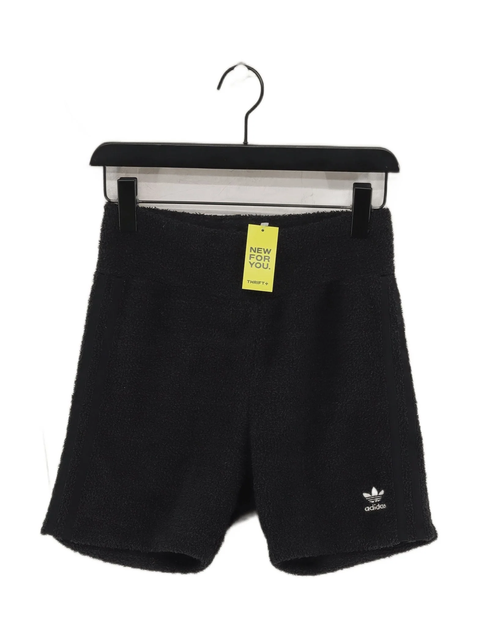 Adidas Women's Shorts L Black 100% Polyester Sweat
