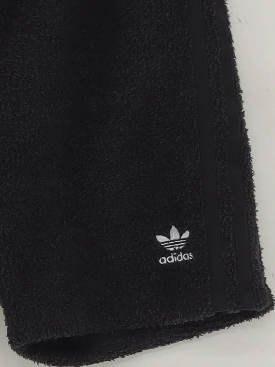 Adidas Women's Shorts L Black 100% Polyester Sweat - Image 4