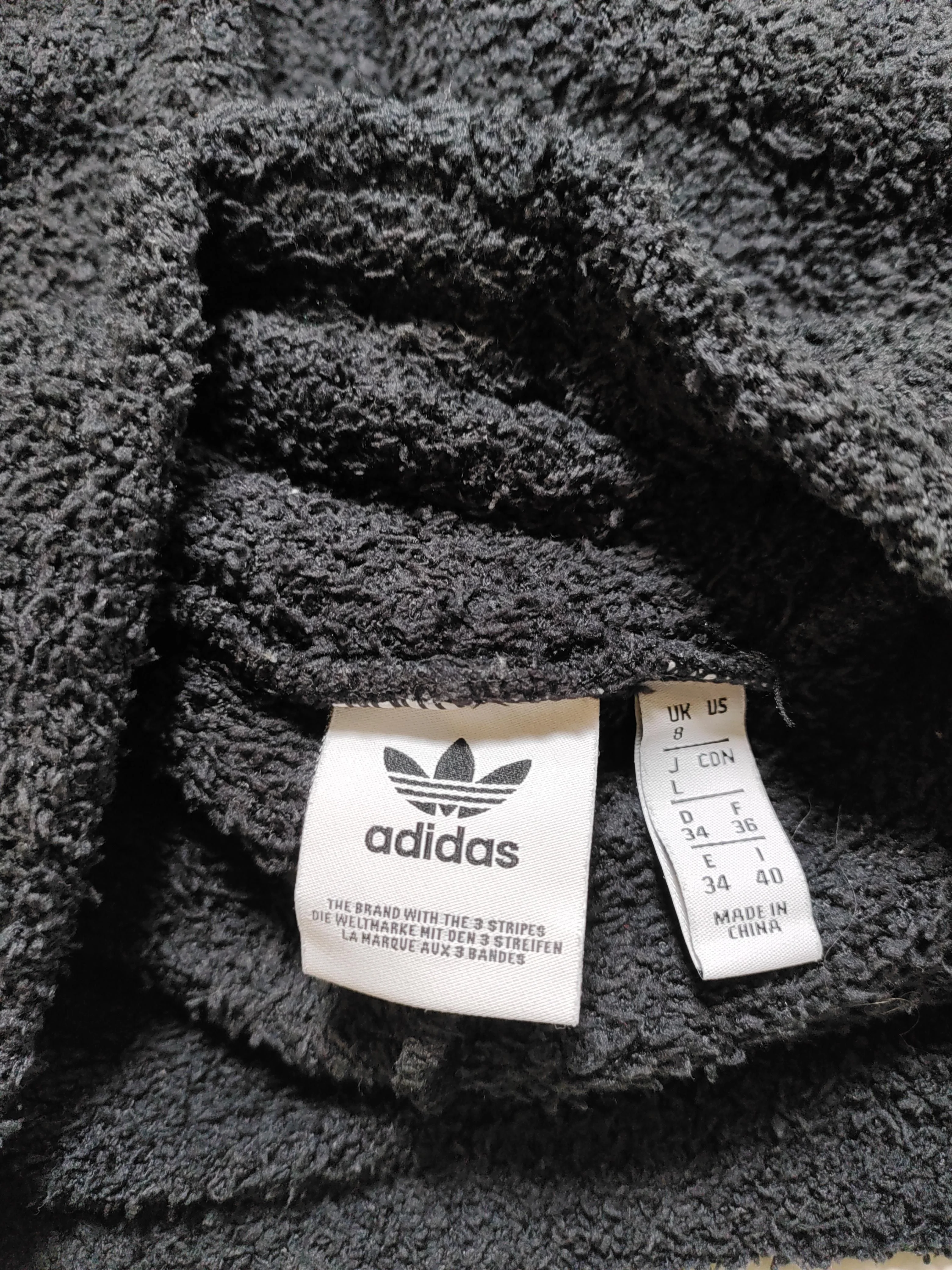 Adidas Women's Shorts L Black 100% Polyester Sweat - Image 5