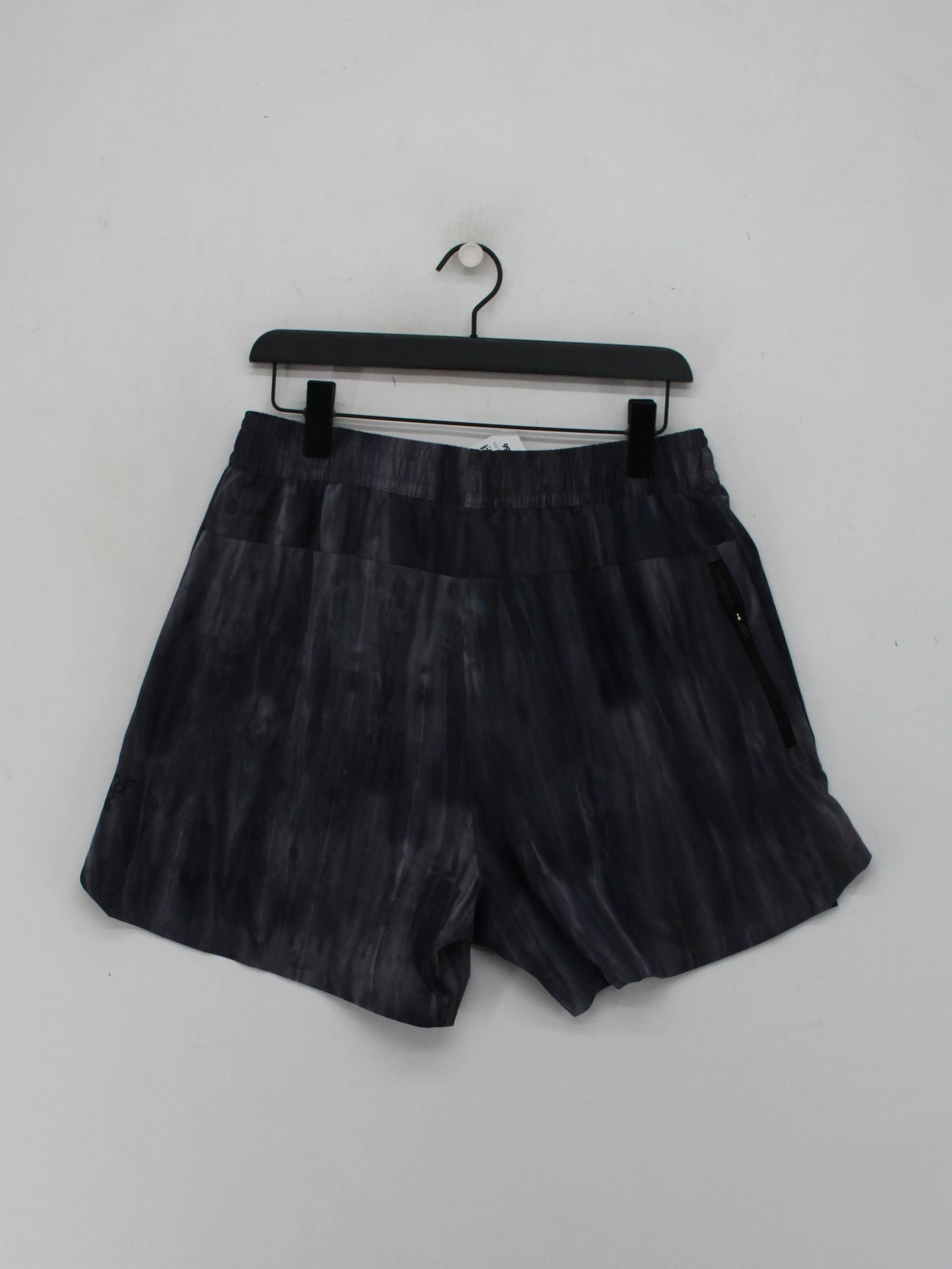 Adidas Women's Shorts L Grey Polyester with Spandex Cut-Off - Image 2