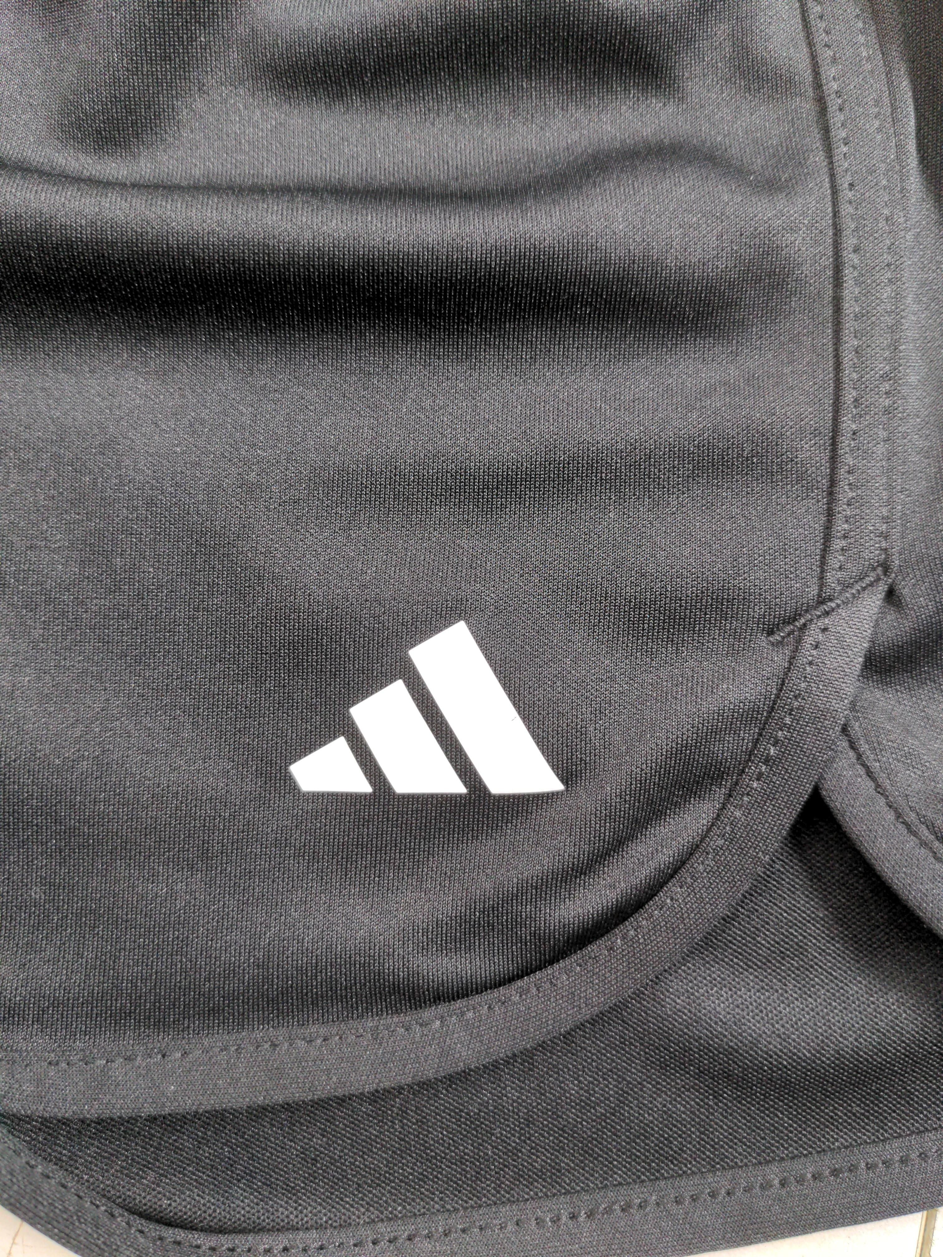 Adidas Women's Shorts M Black 100% Polyester Sweat - Image 5