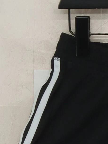 Adidas Women's Shorts S Black 100% Polyester Sweat - Image 4