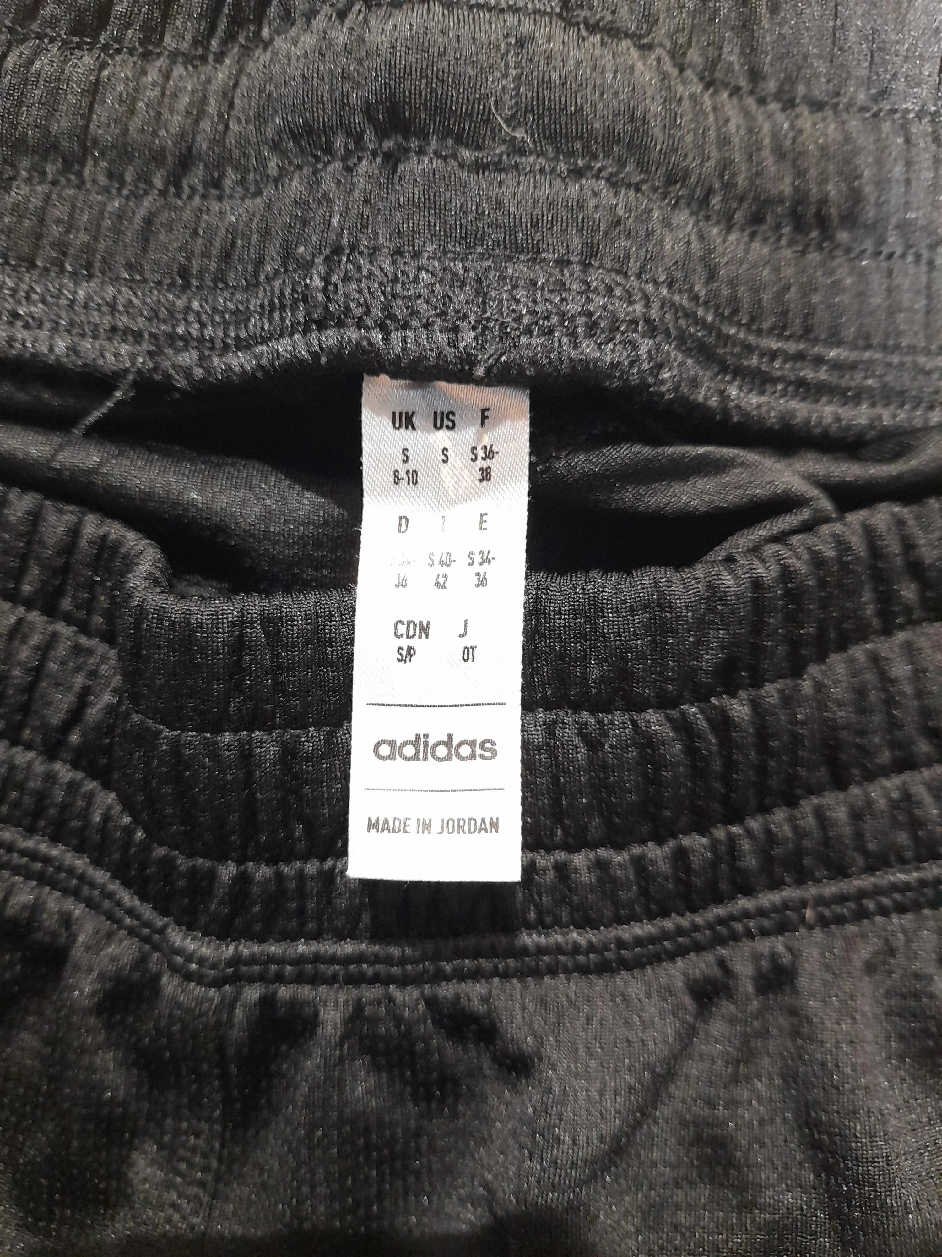Adidas Women's Shorts S Black 100% Polyester Sweat - Image 5