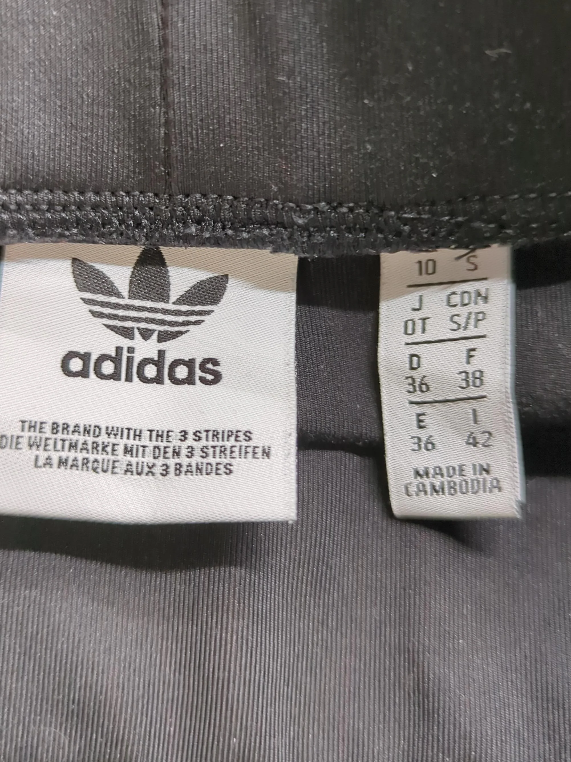Adidas Women's Shorts S Black Polyester with Elastane Sweat - Image 5